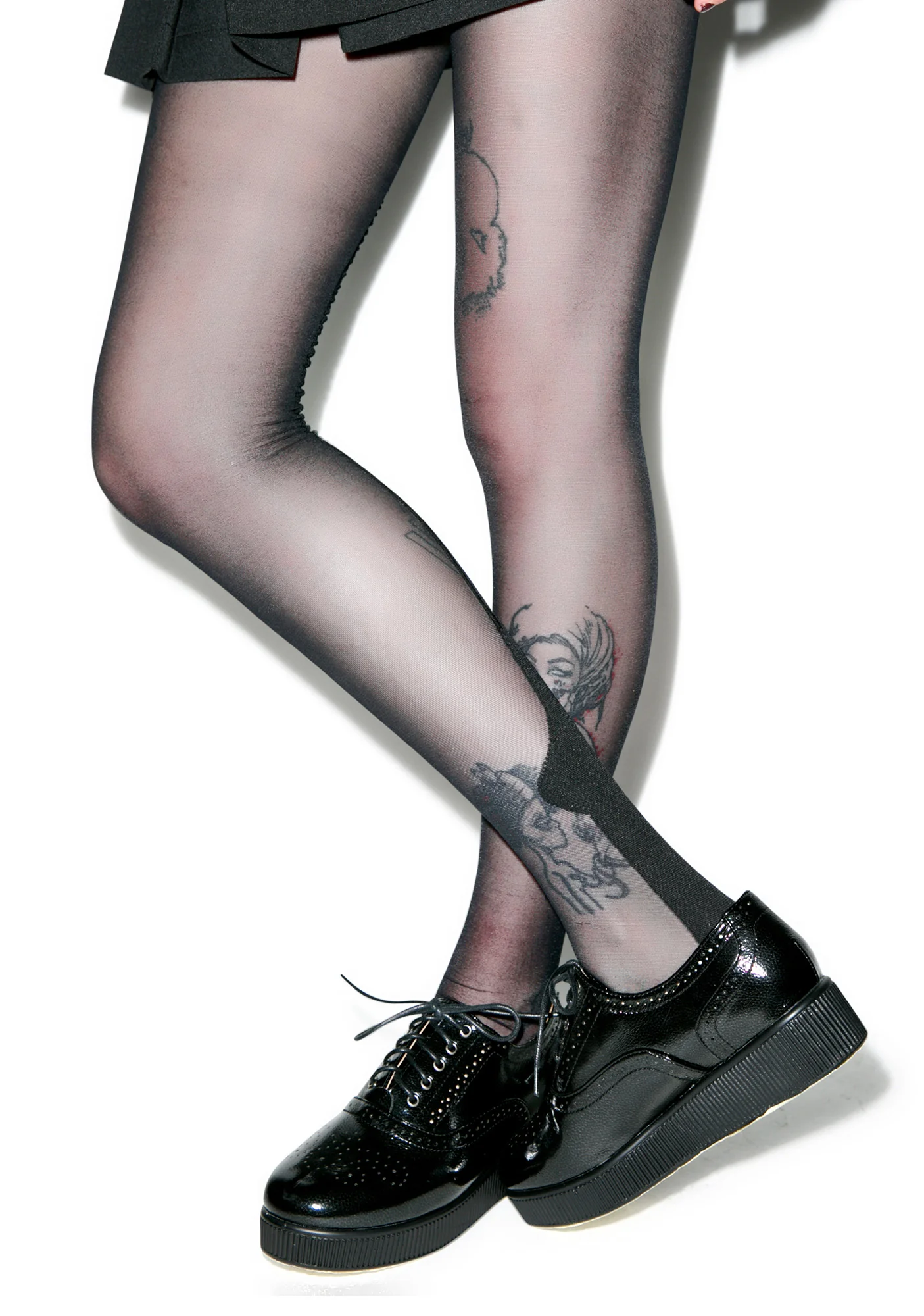Baby Got Backseam Tights - Image 5