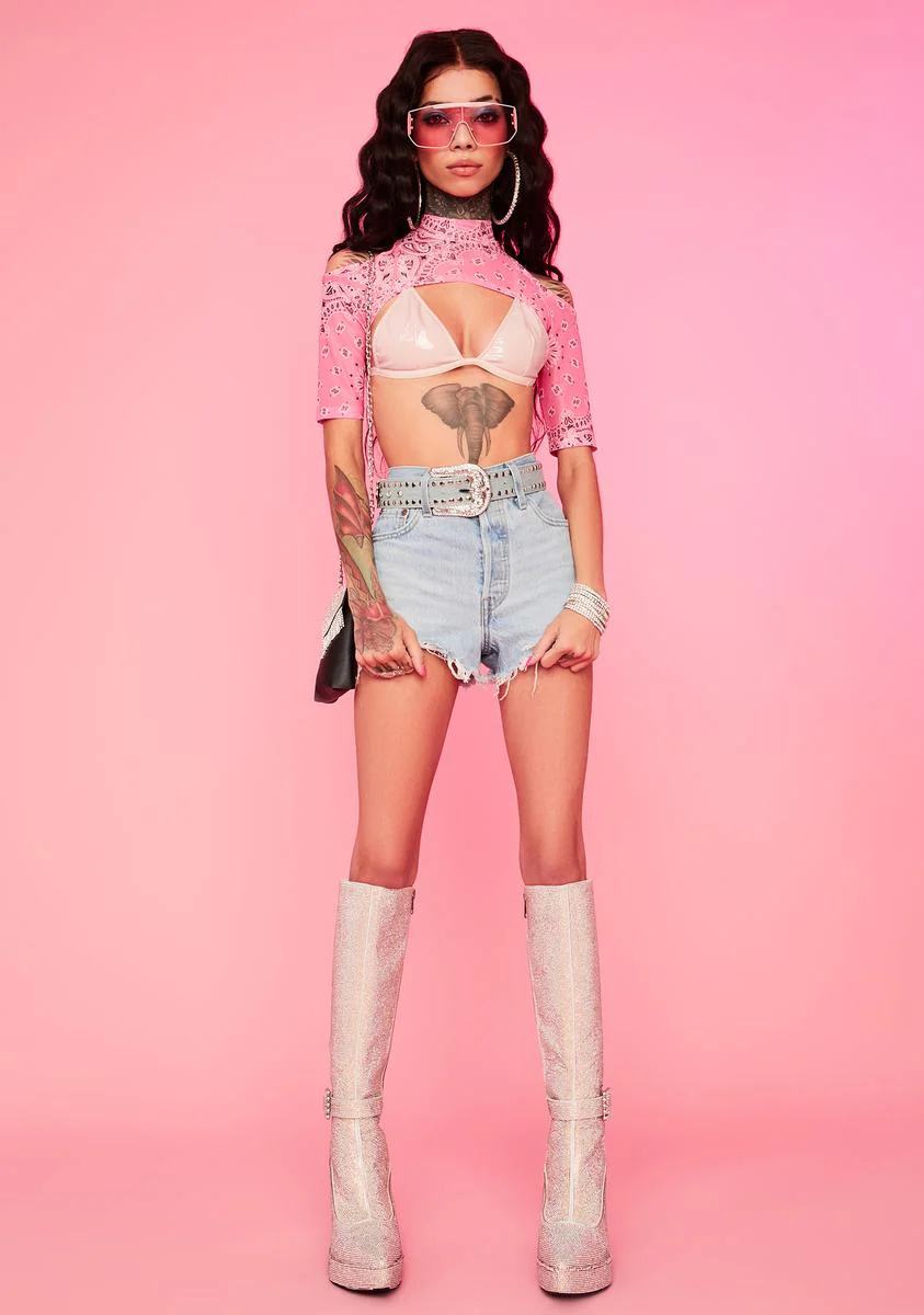 Baby Ride It Out Mesh Shrug - Image 3