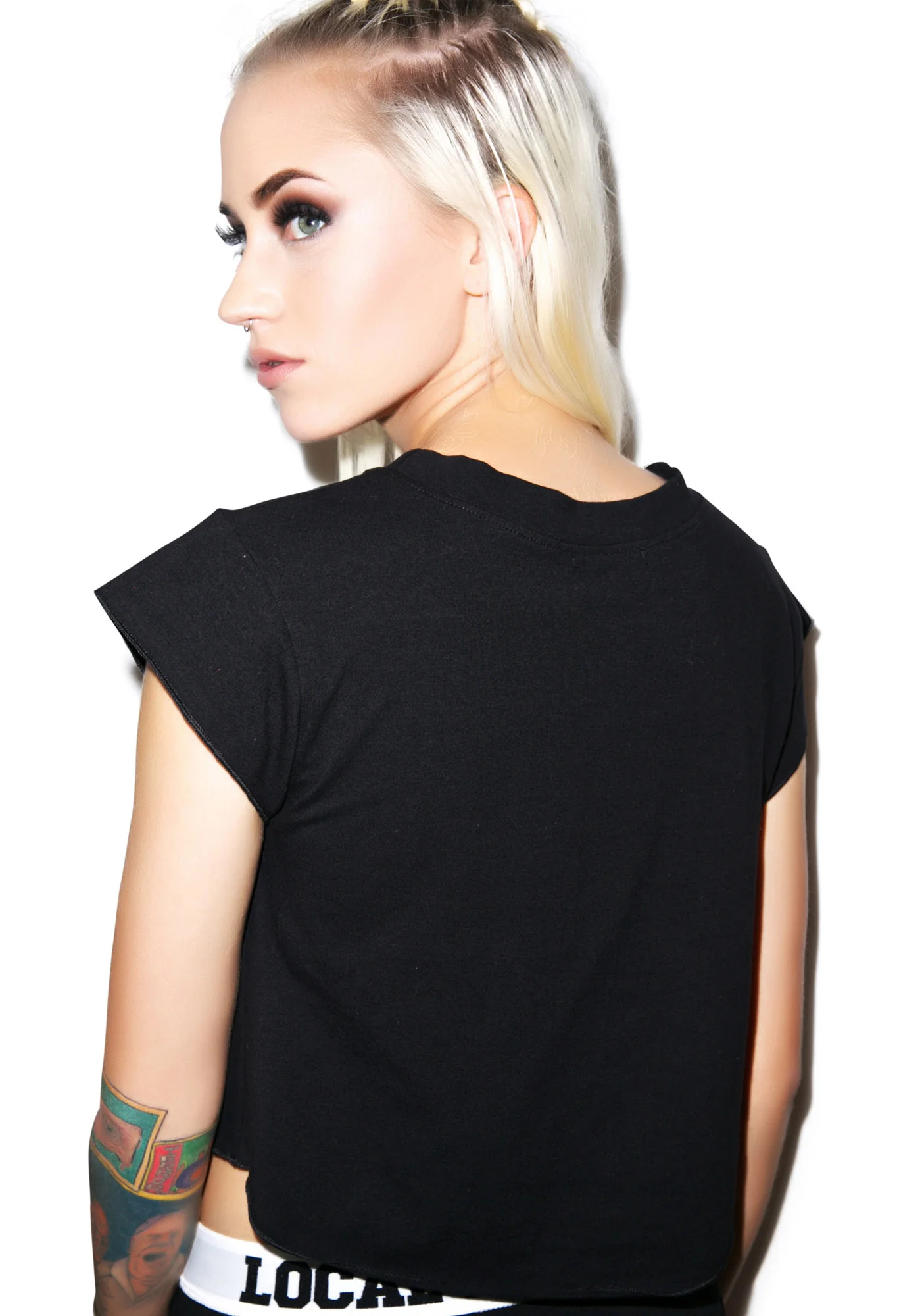 Back To Ba-sikks Crop Tee - Image 10