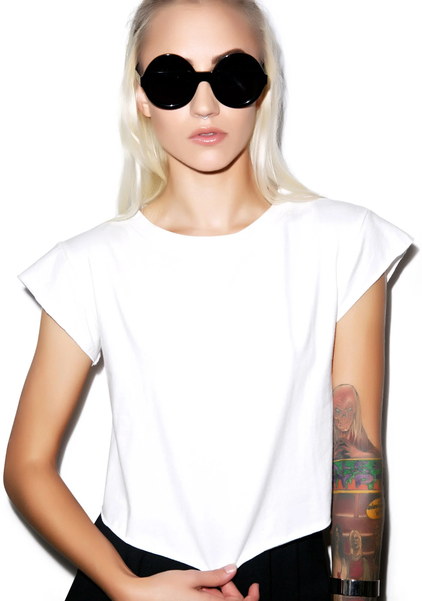 Back To Ba-sikks Crop Tee - Image 2