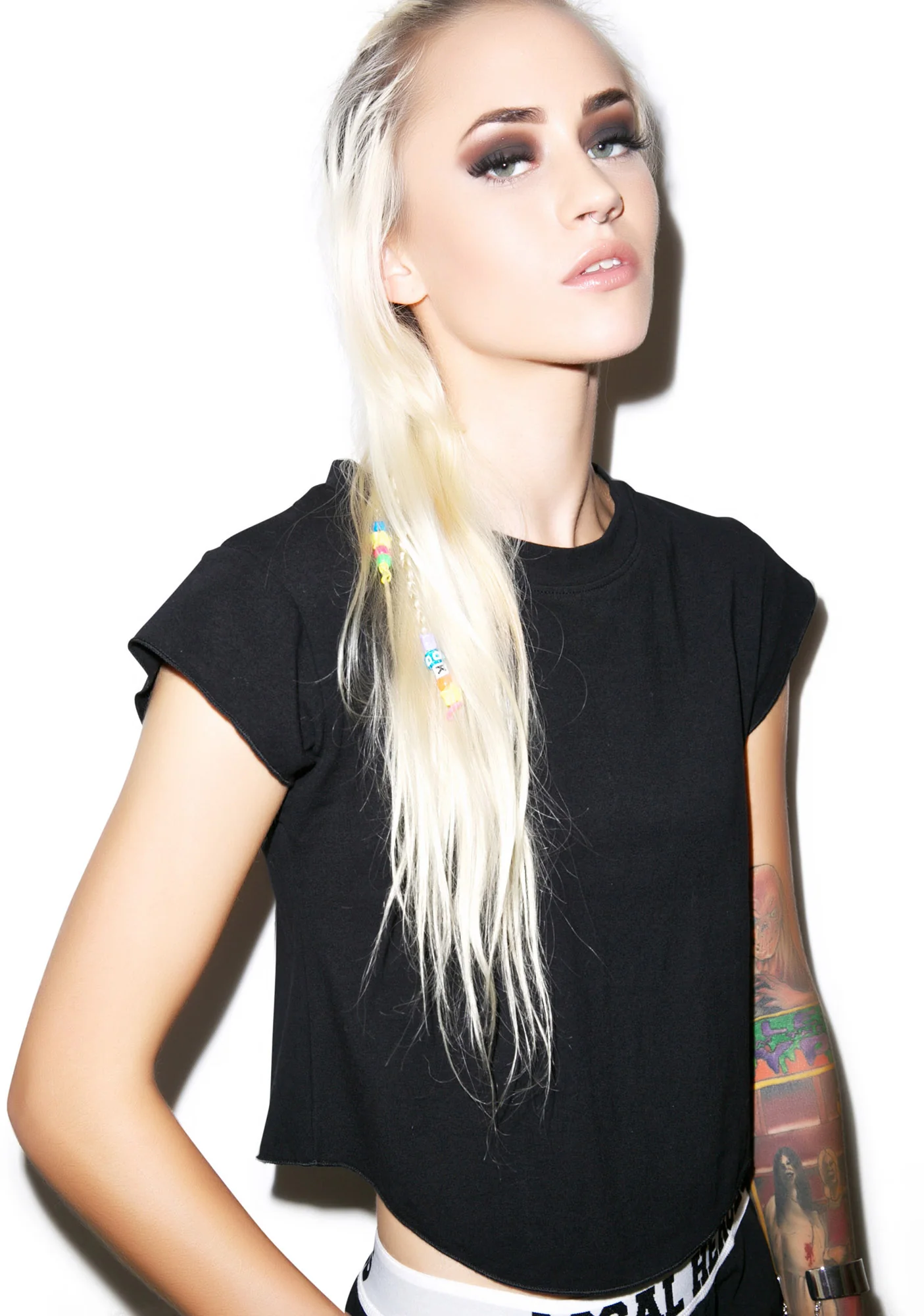 Back To Ba-sikks Crop Tee - Image 7
