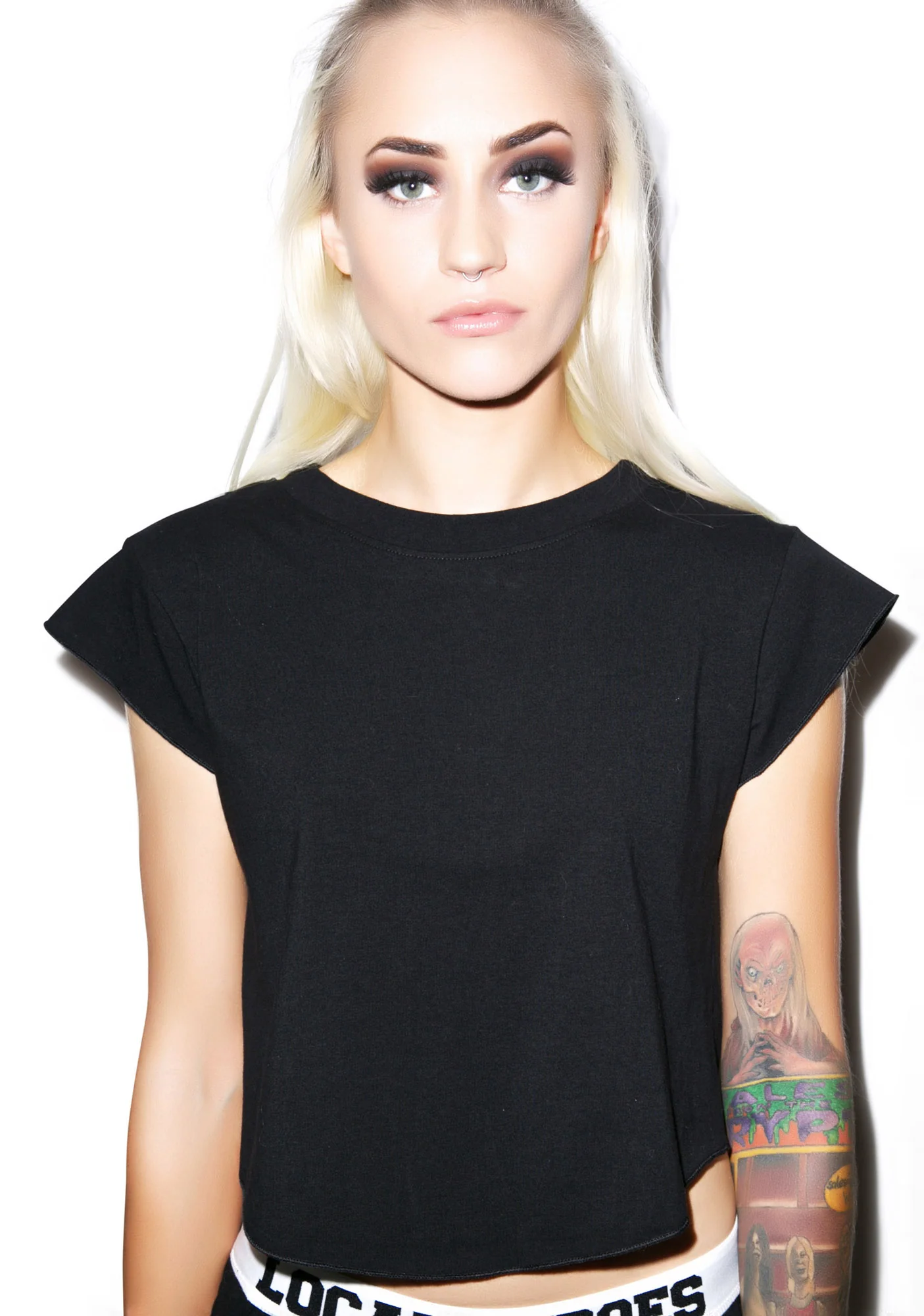 Back To Ba-sikks Crop Tee - Image 8