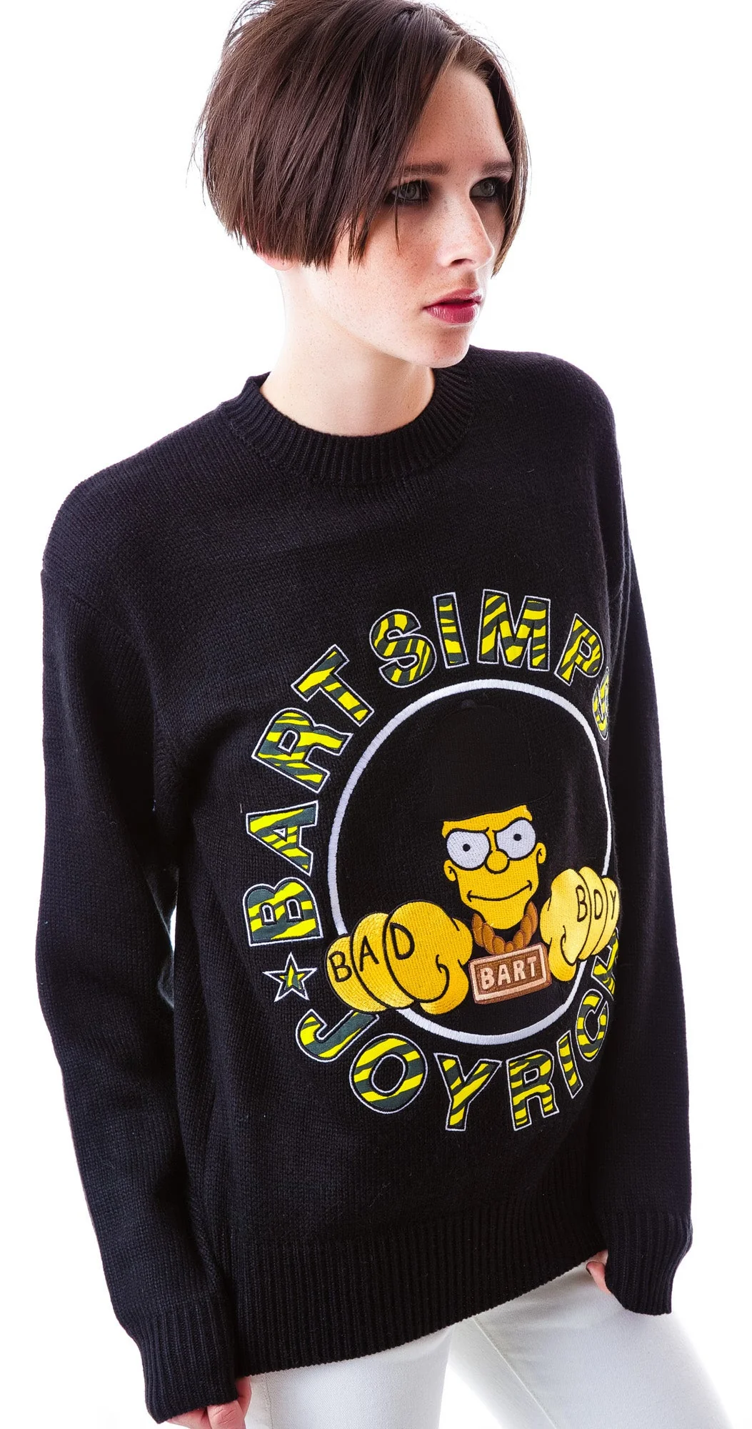 Bad Boy Bart Knit Crew - Off White - Image 6