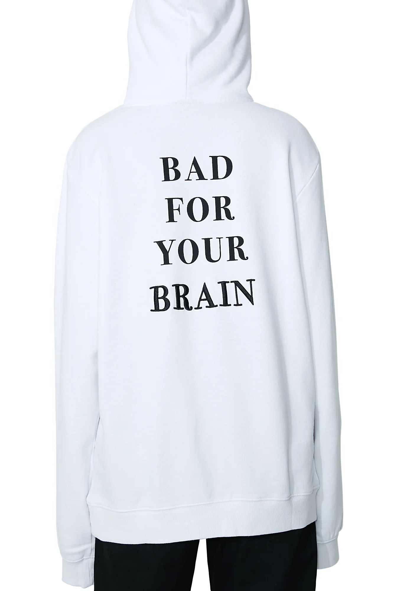 Bad For Your Brain Hoodie - Image 2