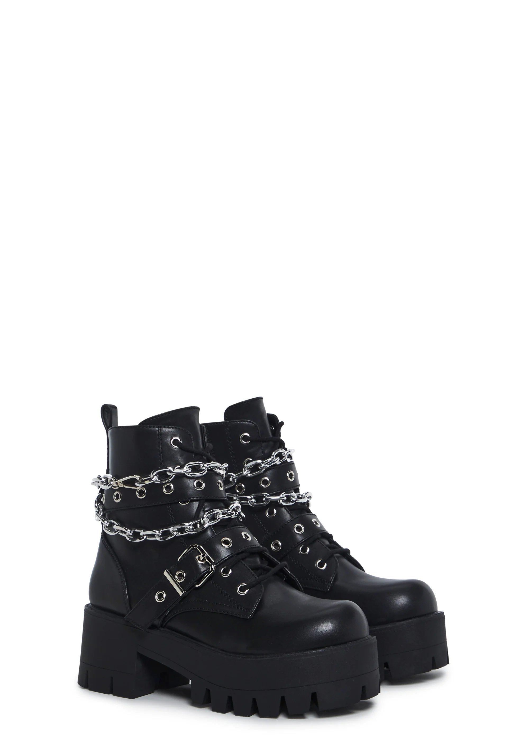 Bad Girl Blues Platform Boots - Image 3