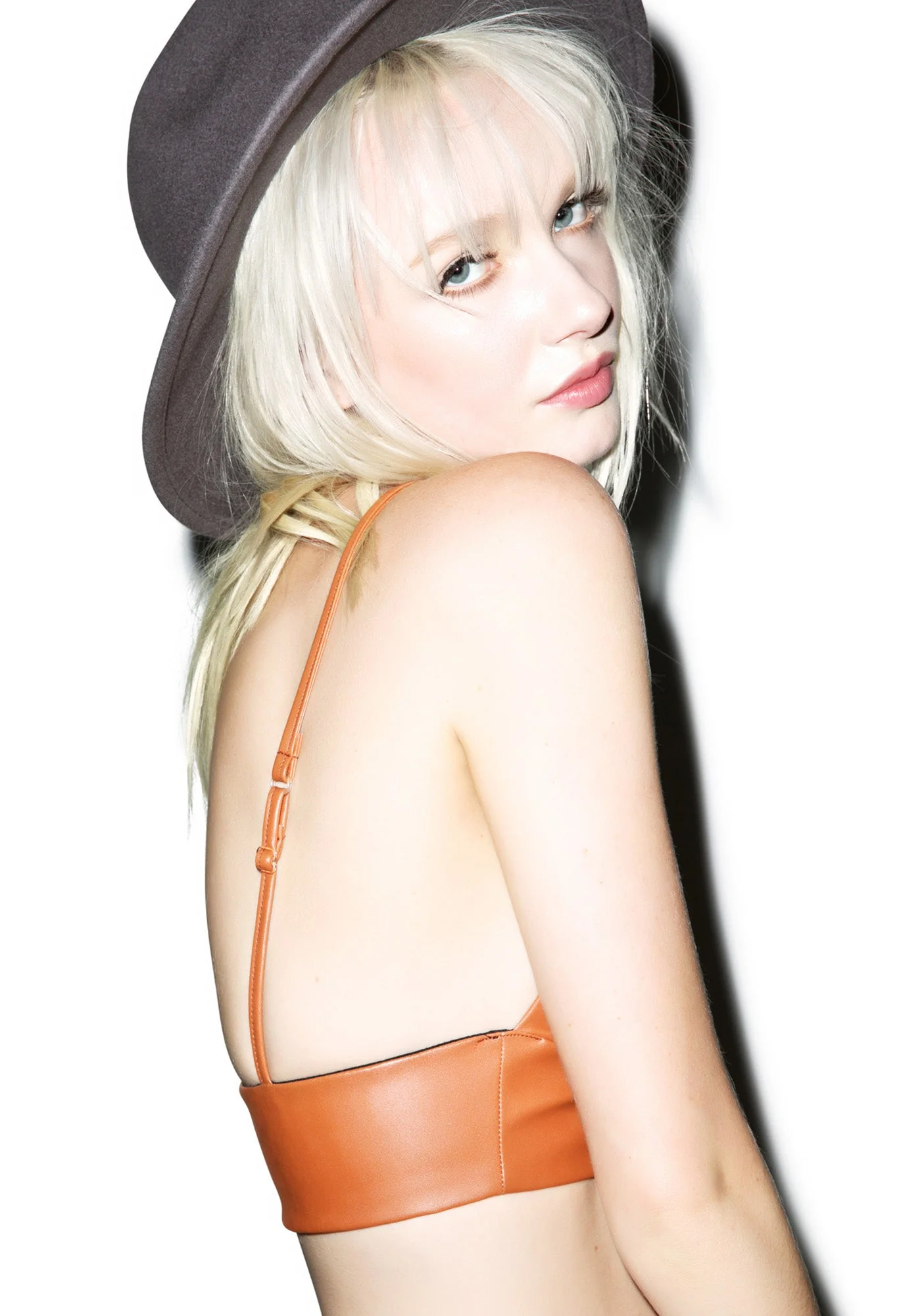 Bad Kitty Bralette - Light Orange - Image 9