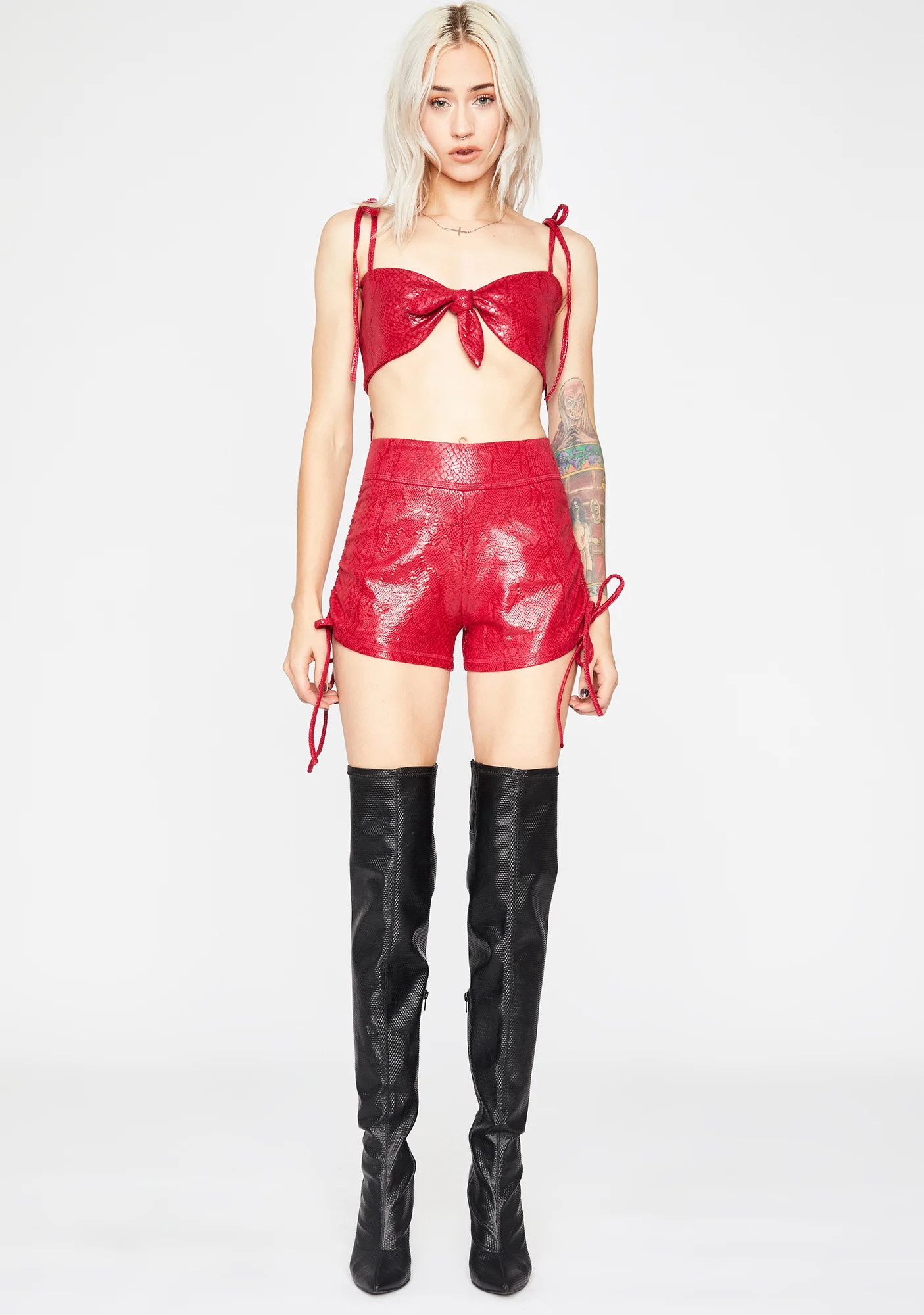 Bad N' Bitten Ruched Shorts - Image 3