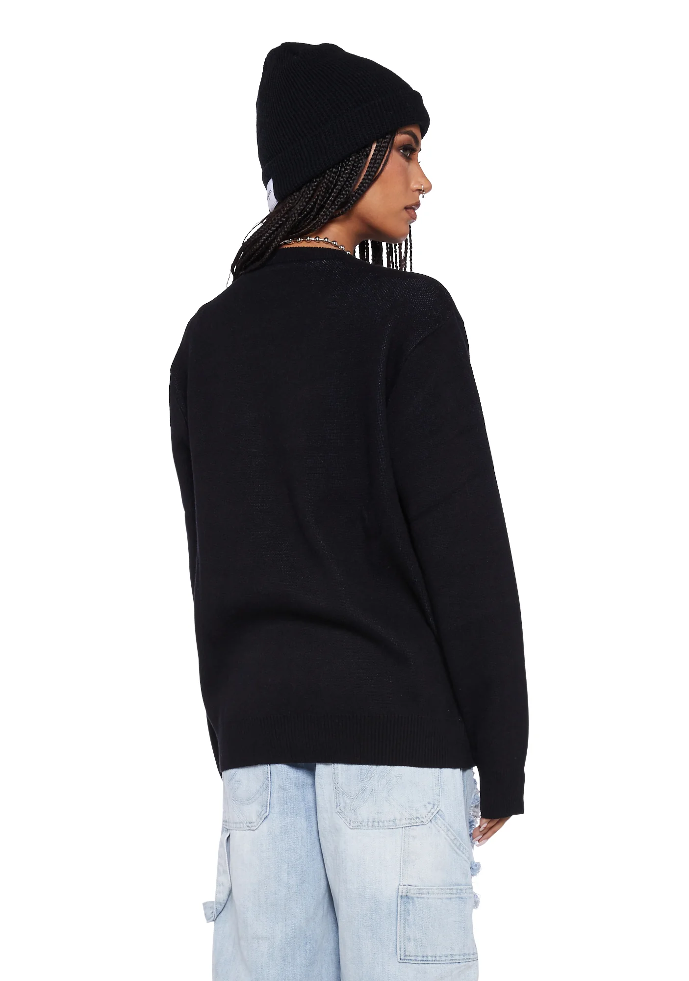 Bad News Crewneck Sweater - Image 4