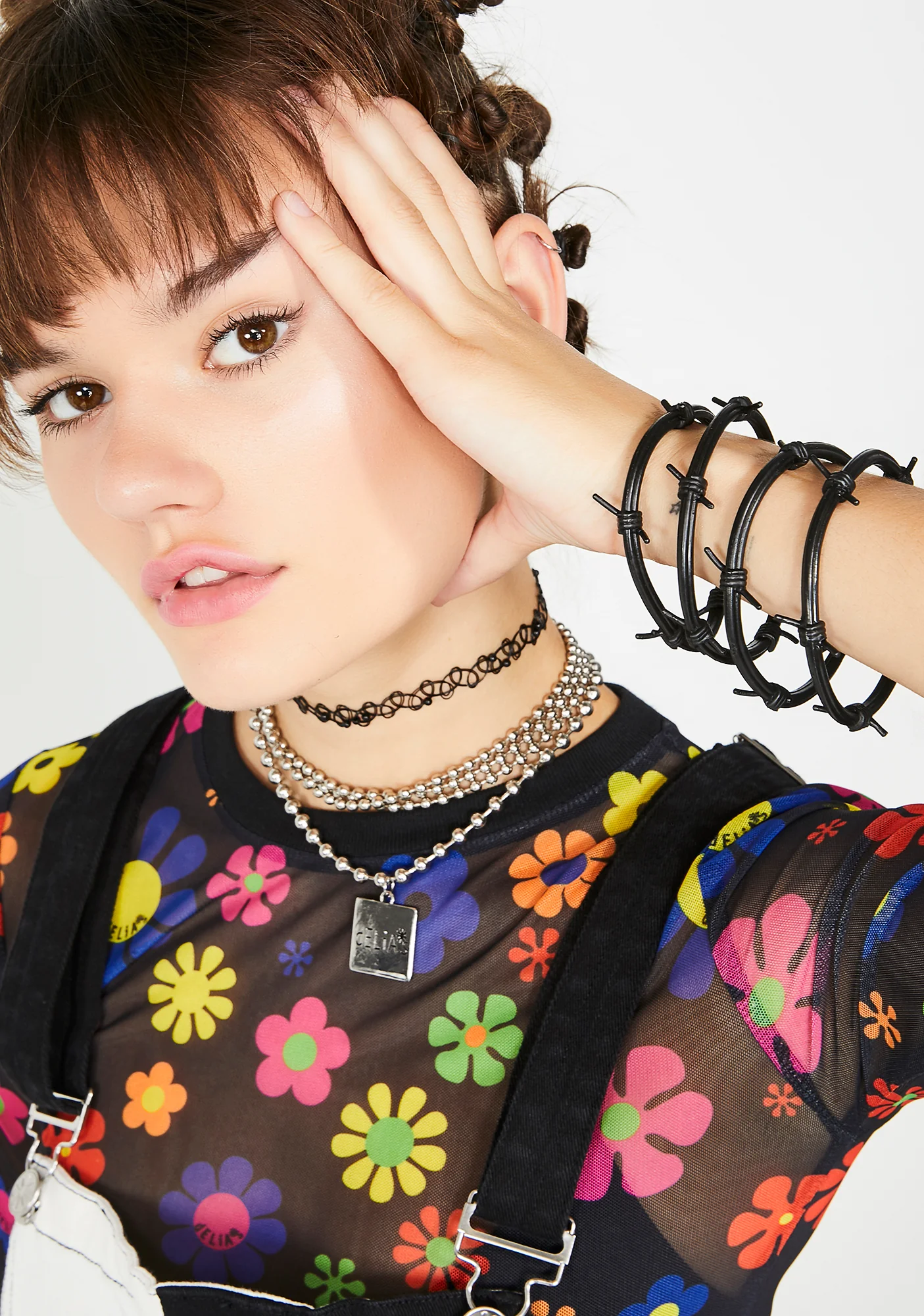 Bad Vibrations Barbwire Bracelet Set - Image 4