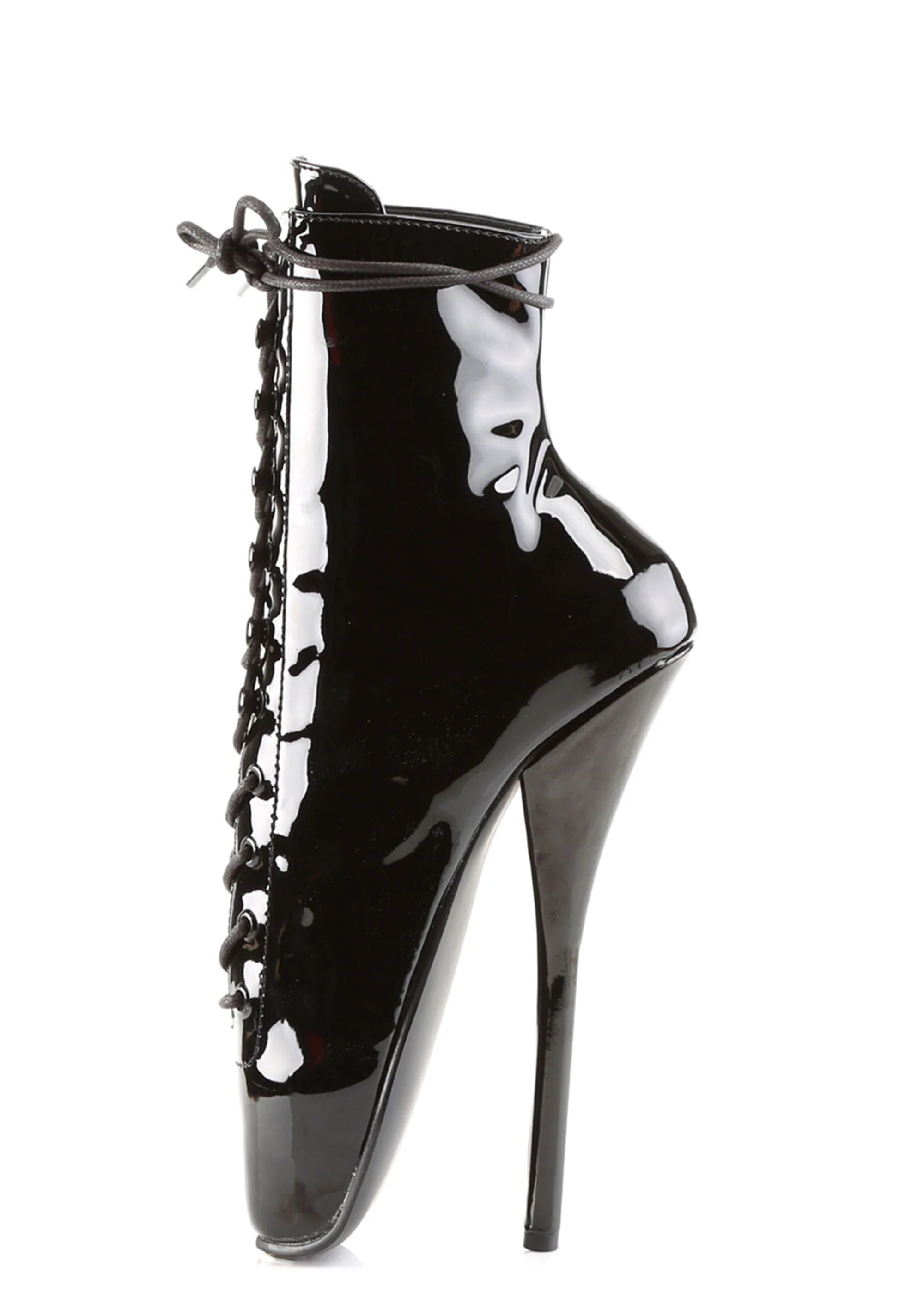 Ballet-1020 Spike Heel Ballet Ankle Boots - Image 2