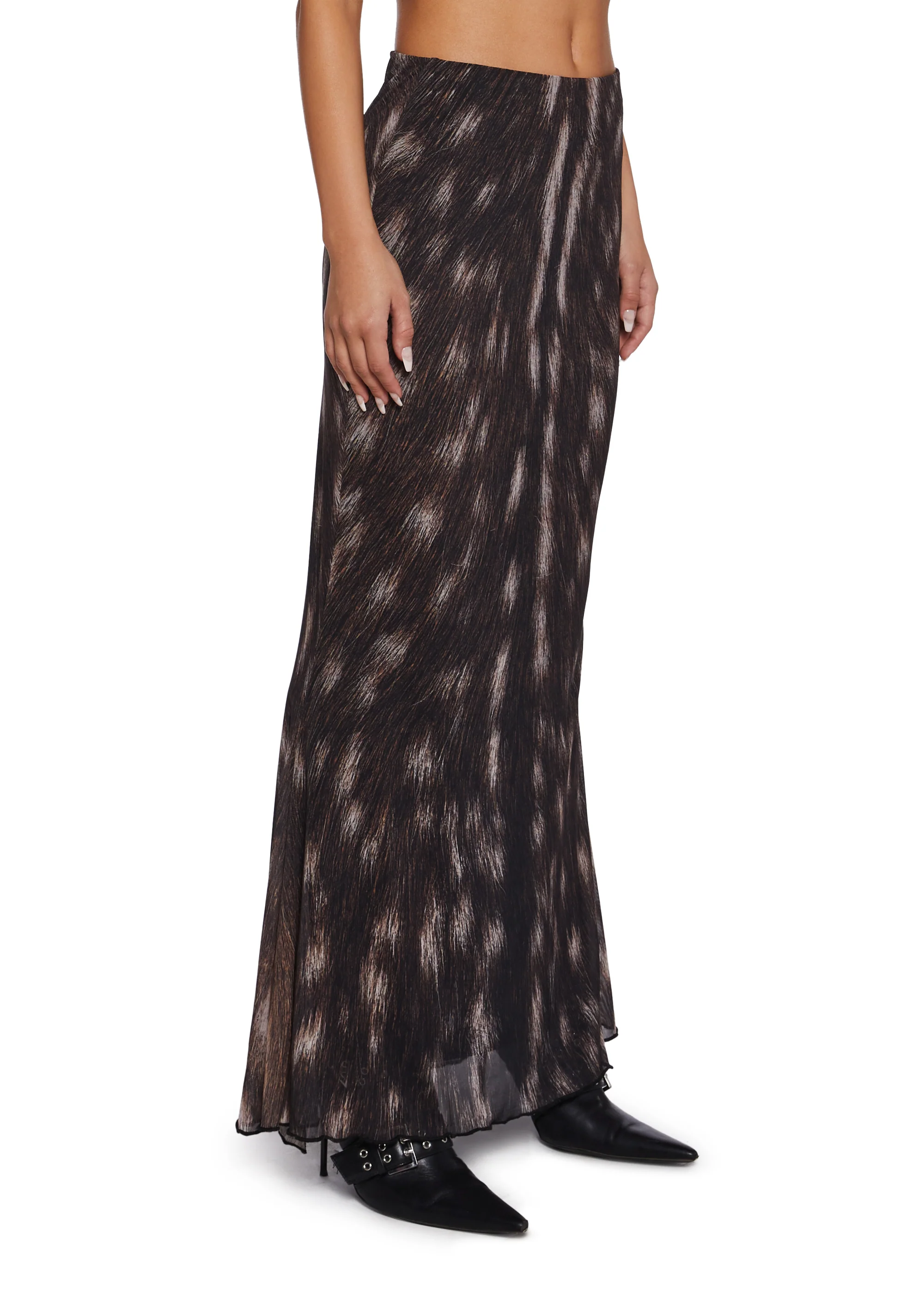 Bambi Print Maxi Skirt - Image 3