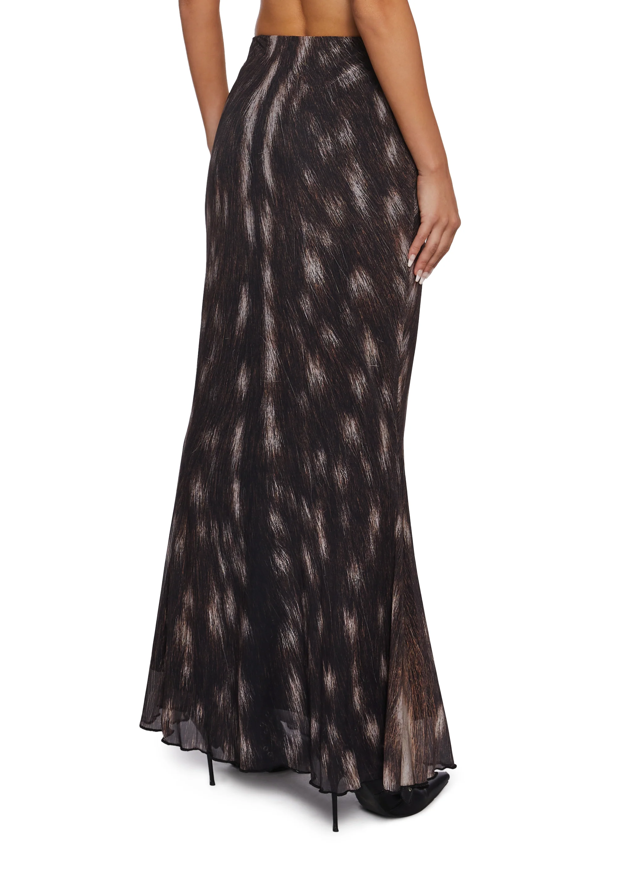 Bambi Print Maxi Skirt - Image 4