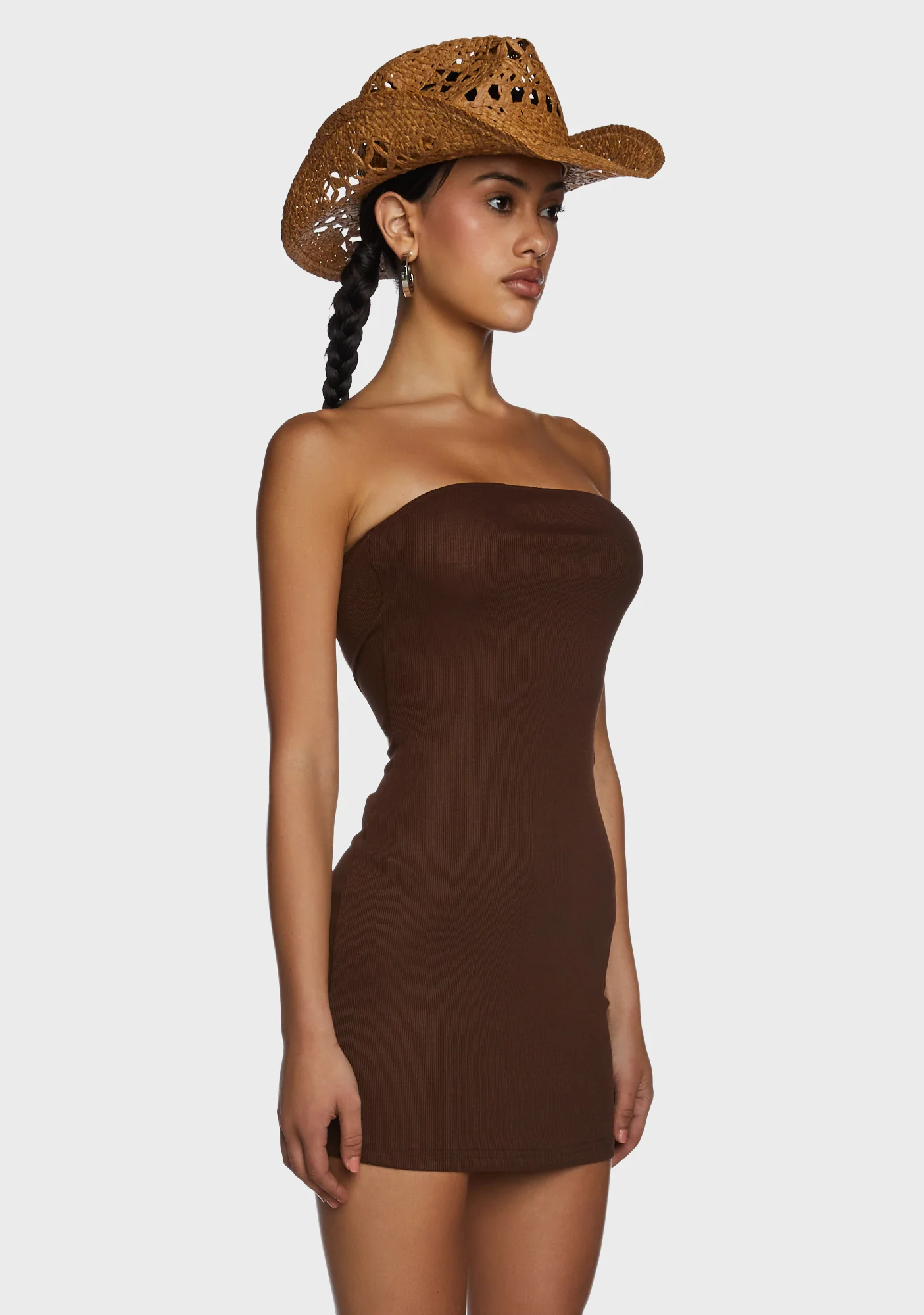 Bandeau Mini Dress - Image 3