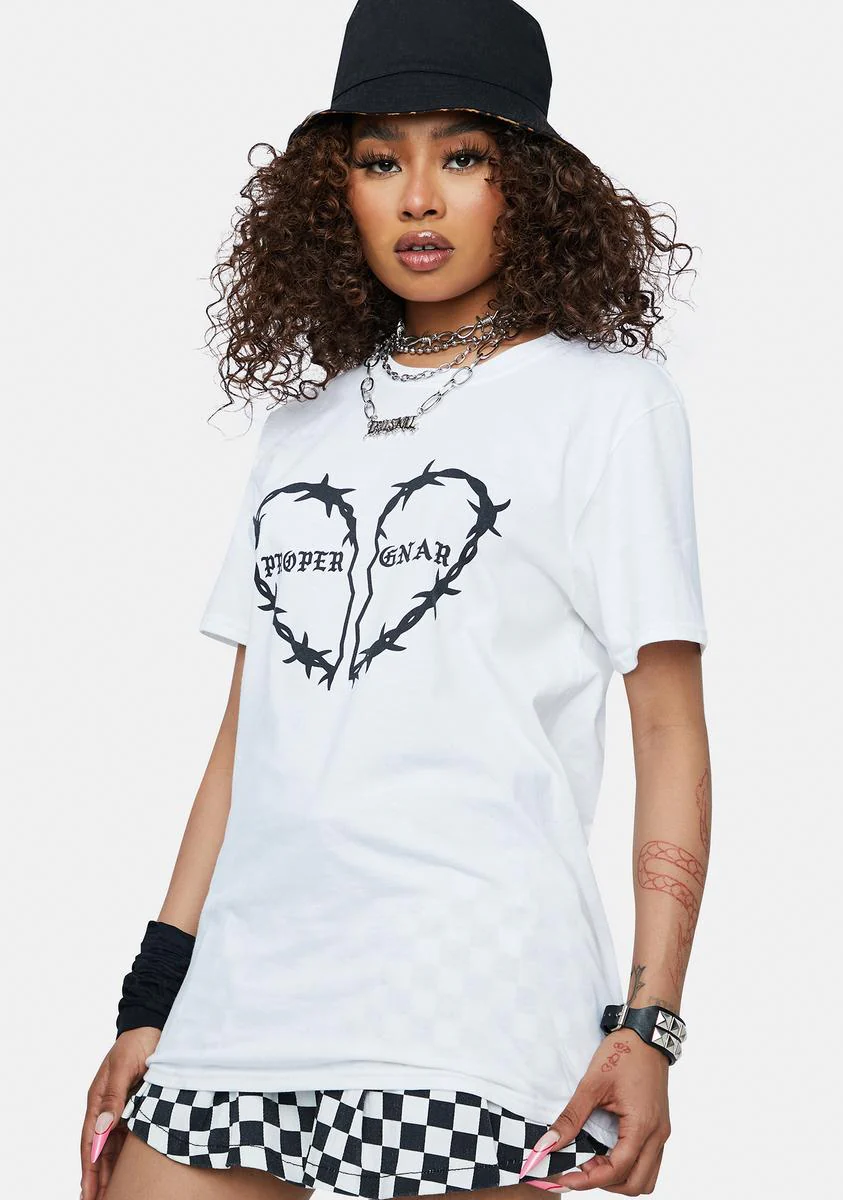 Barbed Heart Graphic Tee - Image 2