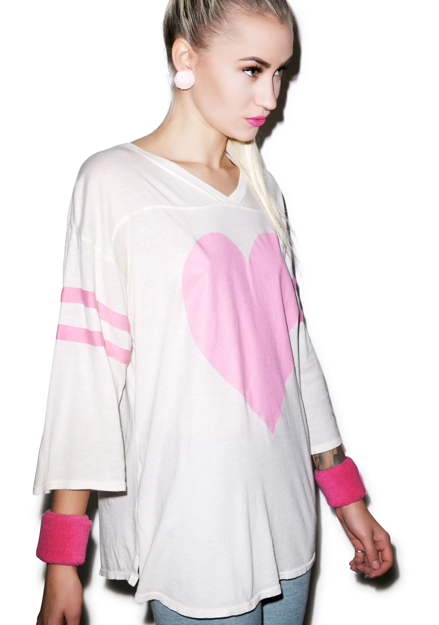 Barefoot Heart Jersey Tunic - Image 4