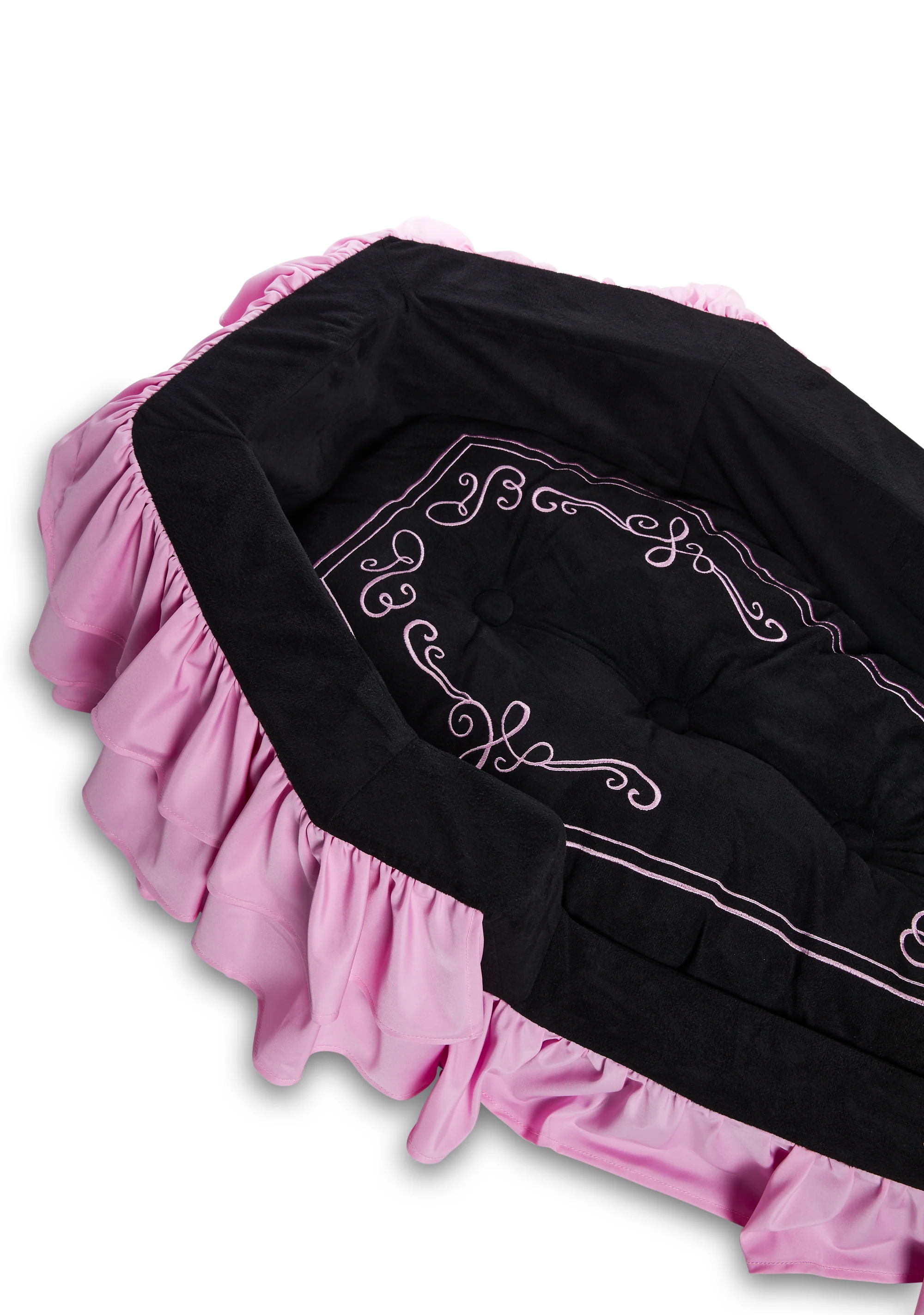 Bark N’ Bite Coffin Pet Bed - Pink - Image 6