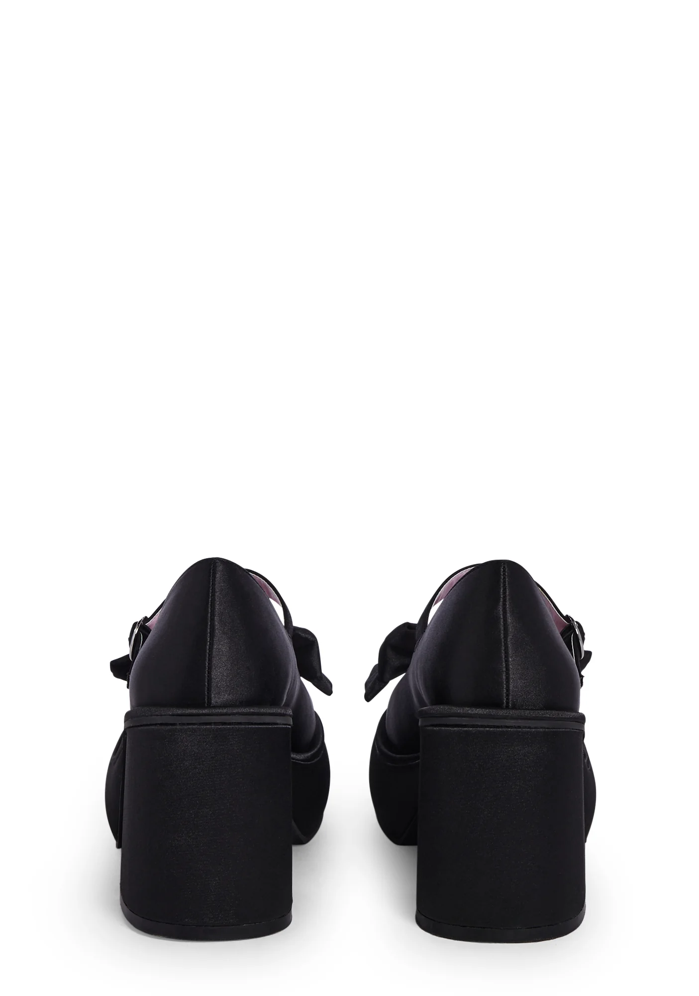 Bashful Bozo Platform Mary Janes - Black - Image 3