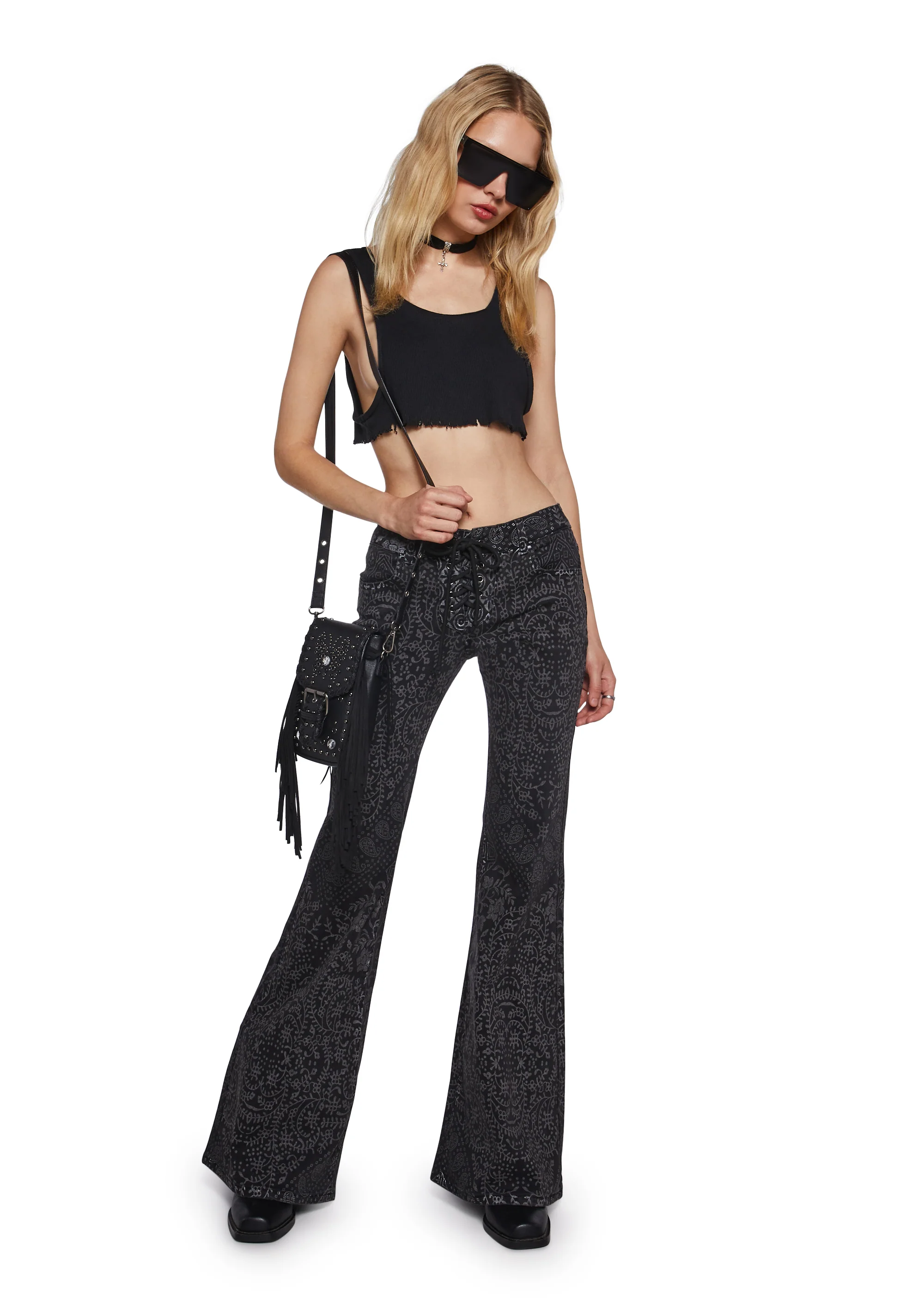 Bassline Babe Flared Pants - Image 2