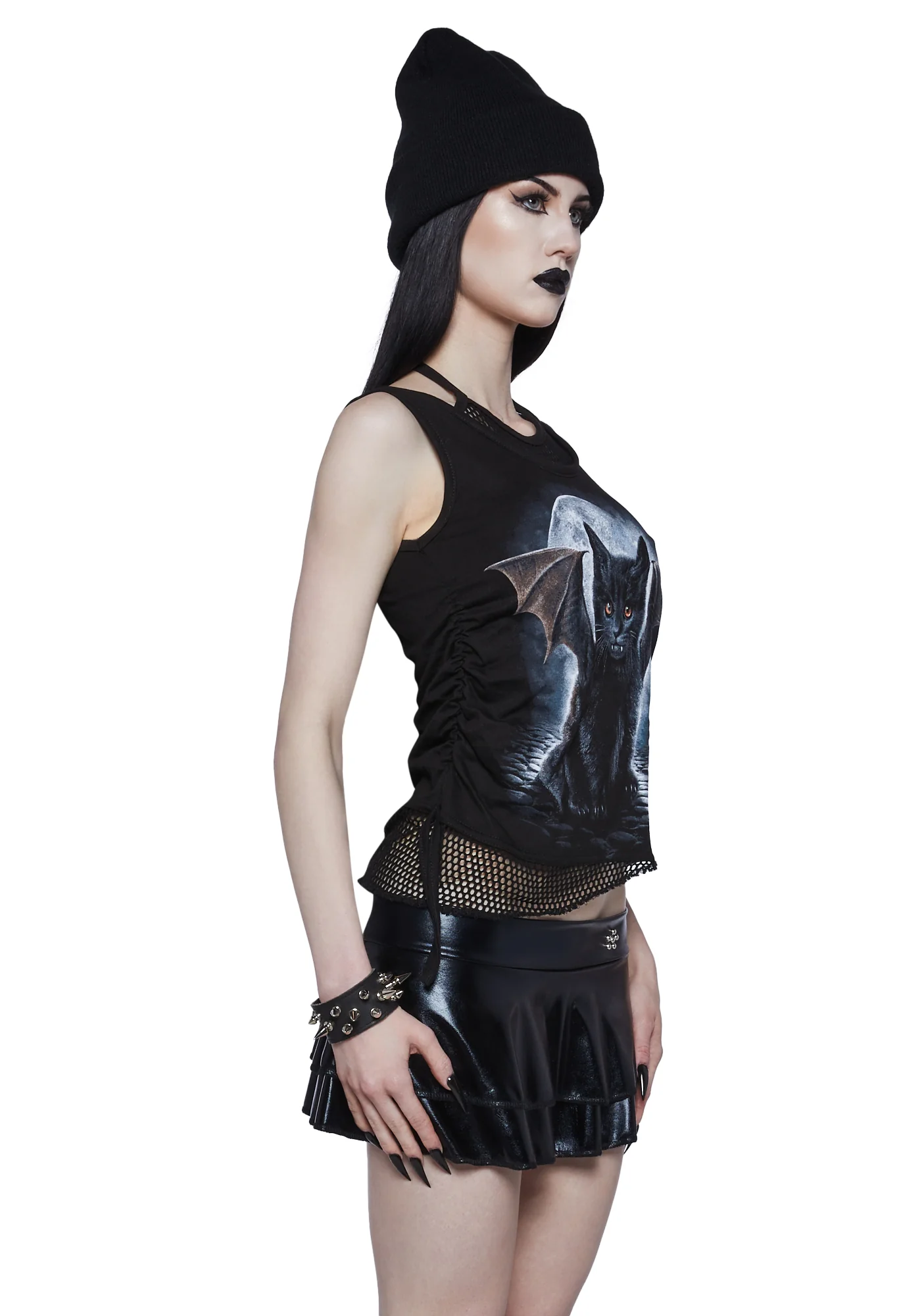 Bat Cat 2-in-1 Mesh Top - Image 3