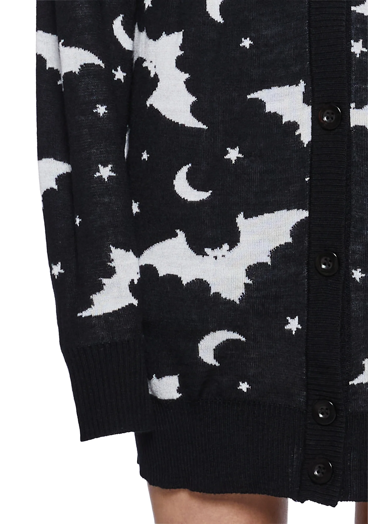 Bat Vibes Knit Cardigan - Image 5