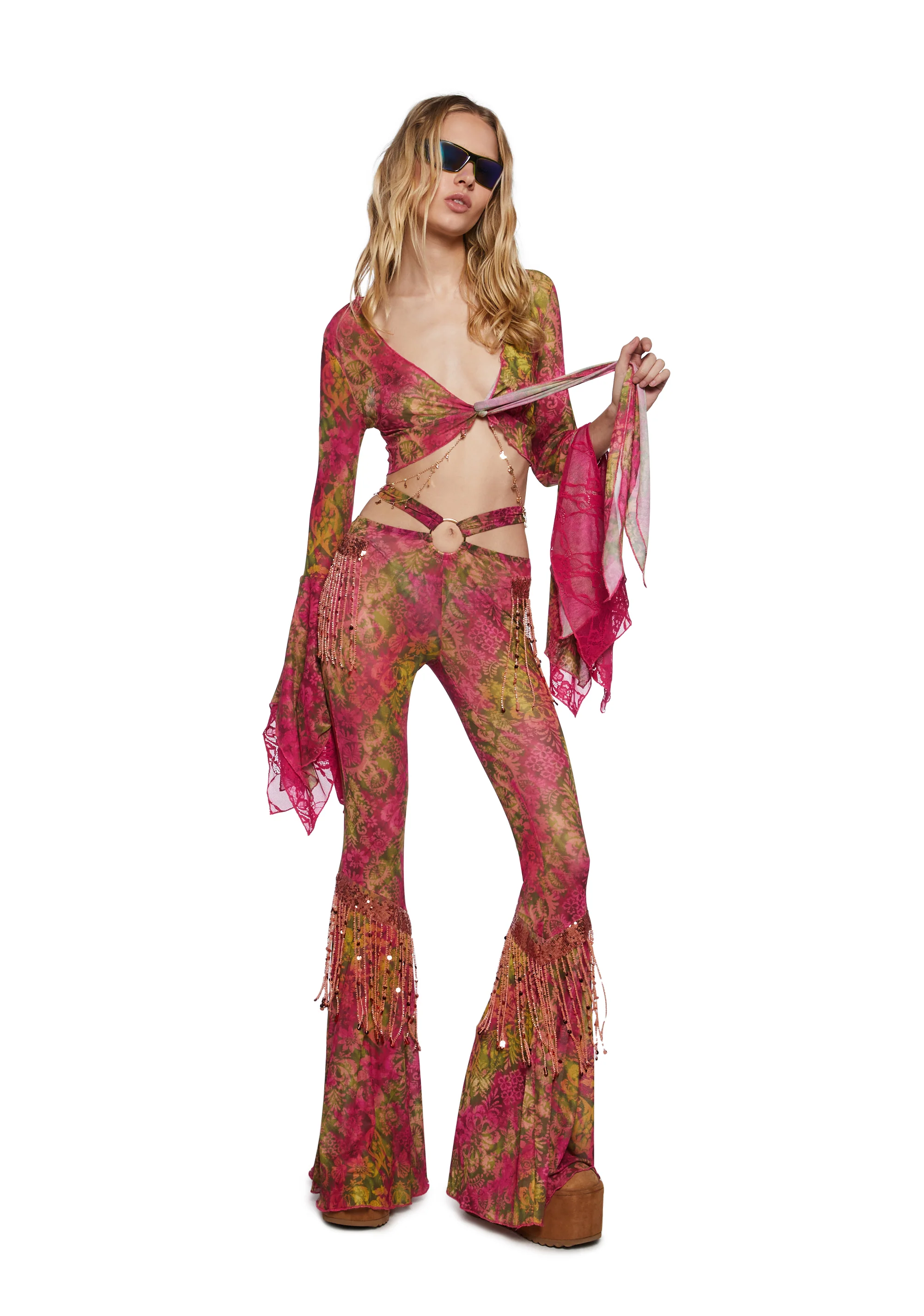 Sonic Sunburst Flare Pants - Image 6