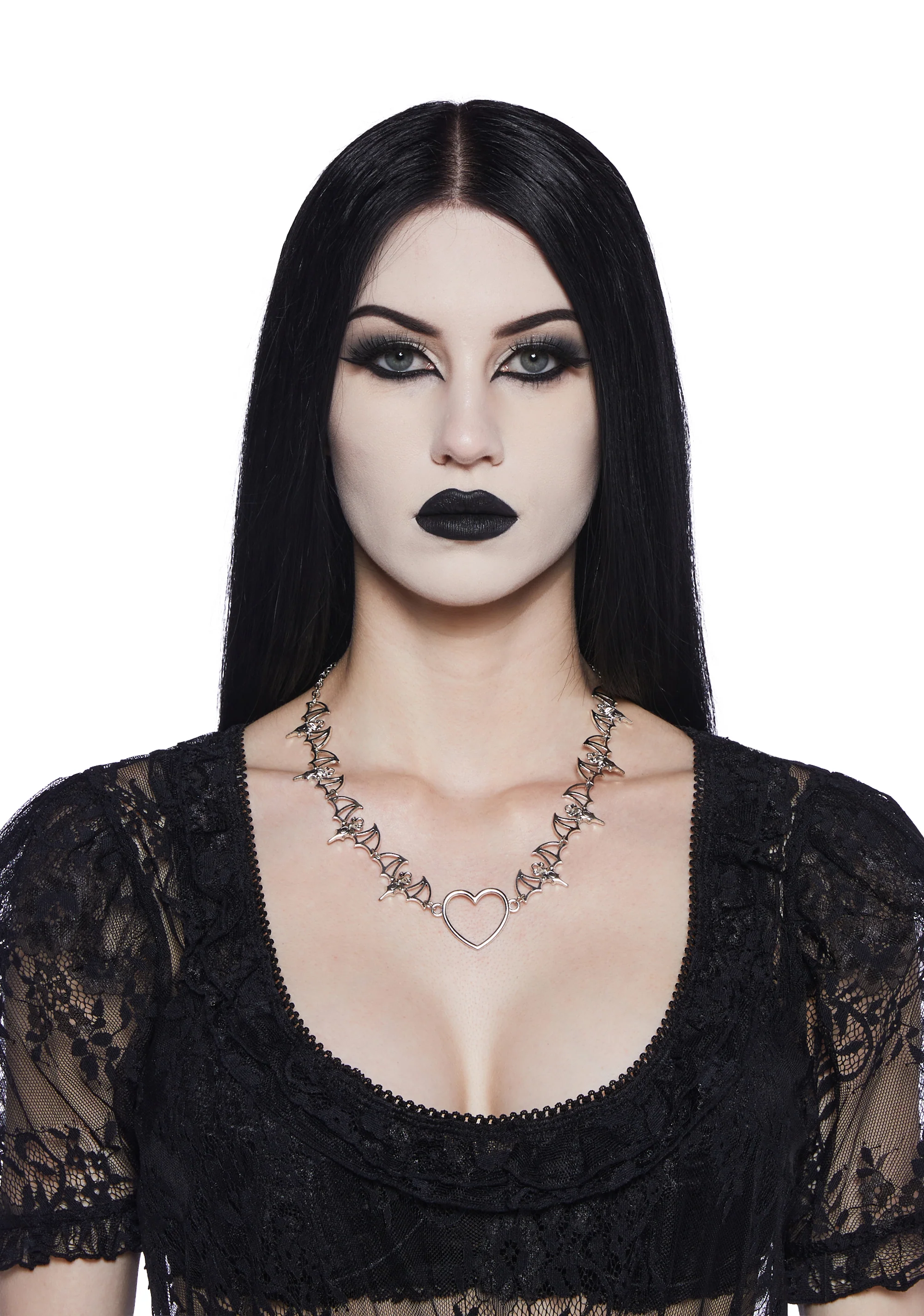 Batty Love Statement Necklace - Image 4