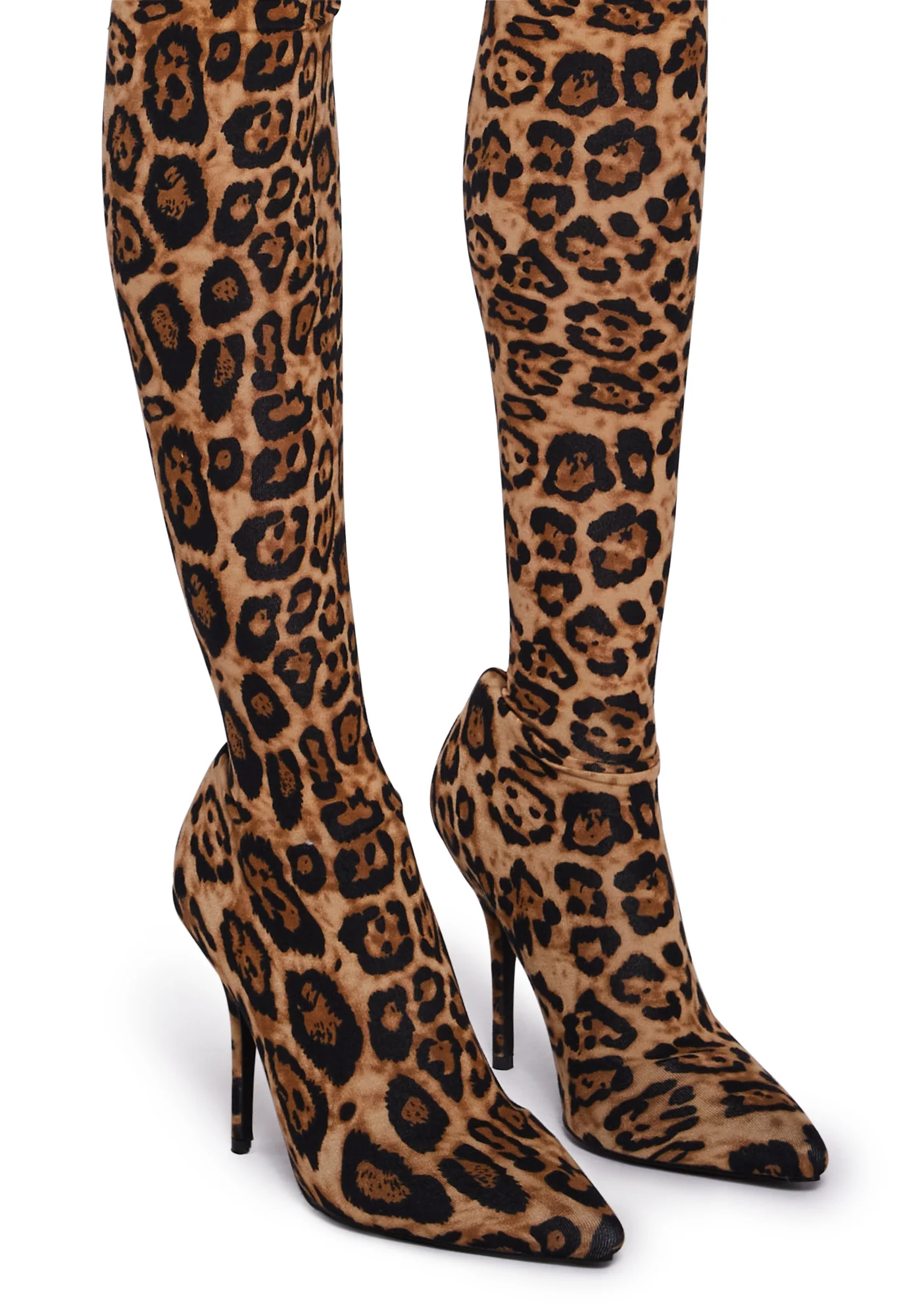 Bay Bay Leopard Pant Boots - Image 2