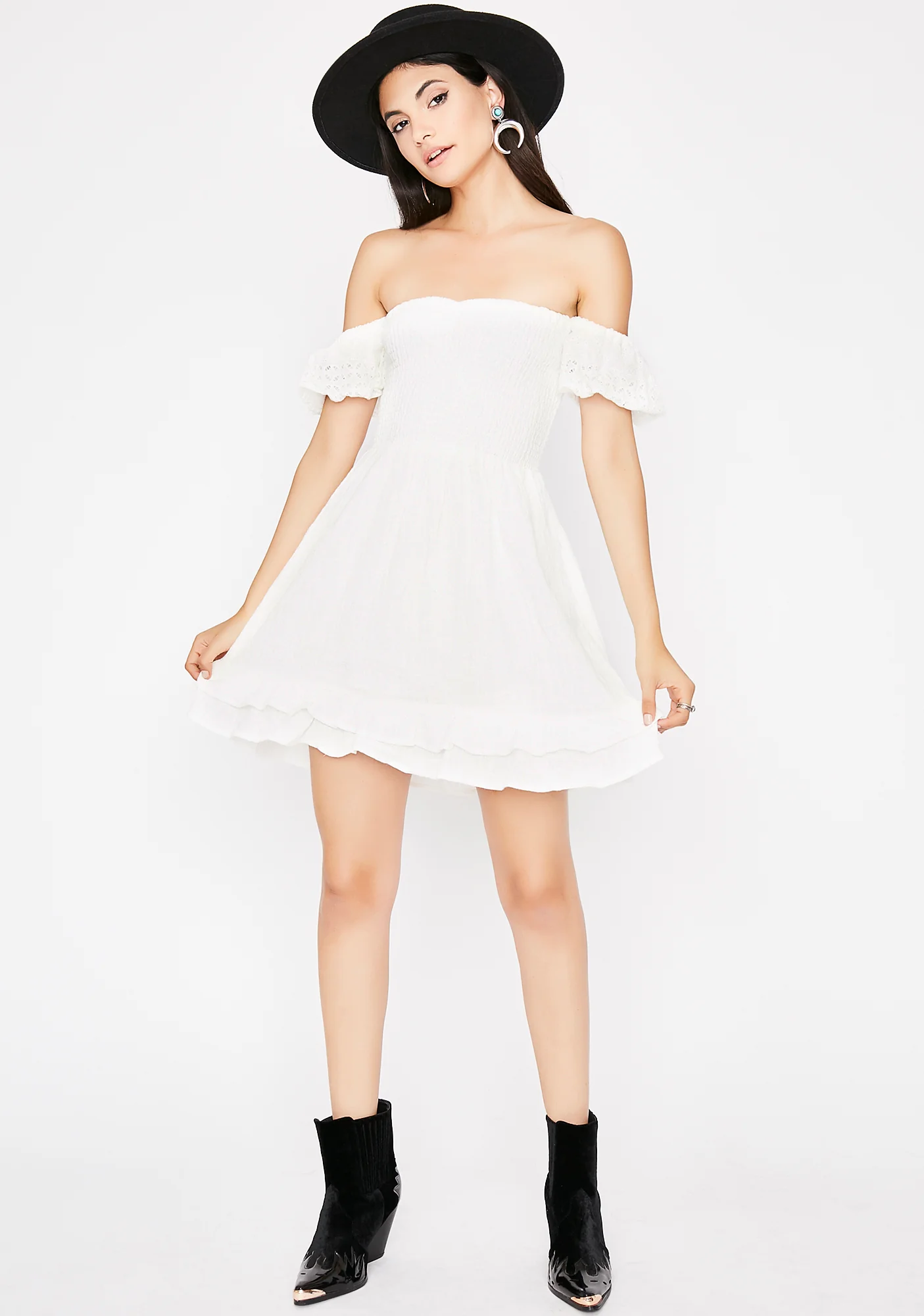 Be A Lady Smocked Dress - Image 3
