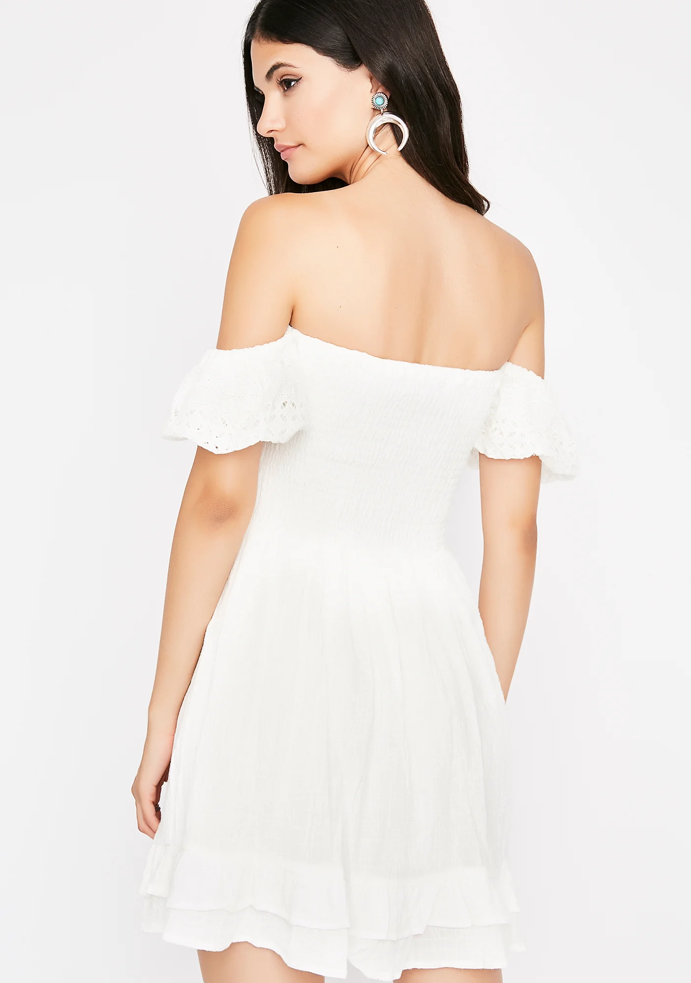 Be A Lady Smocked Dress - Image 4