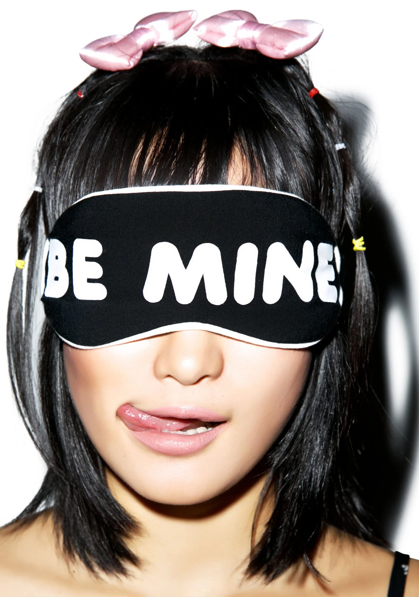 Be Mine Eye Mask - White - Image 9