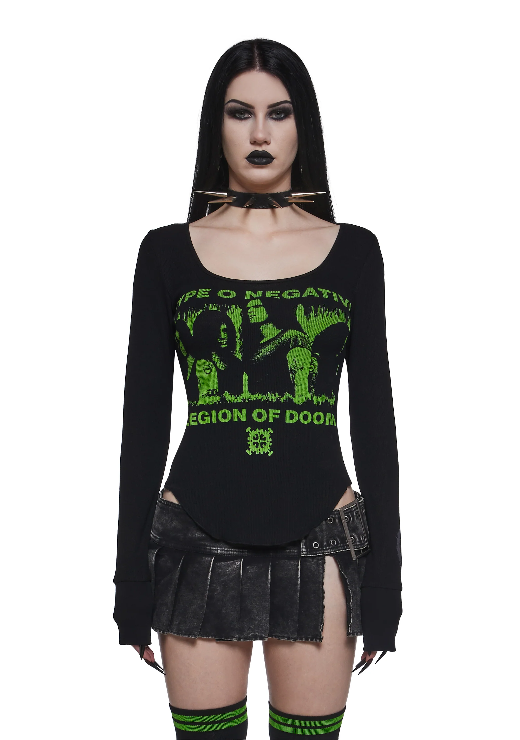 World Coming Down Long Sleeve Top - Image 7