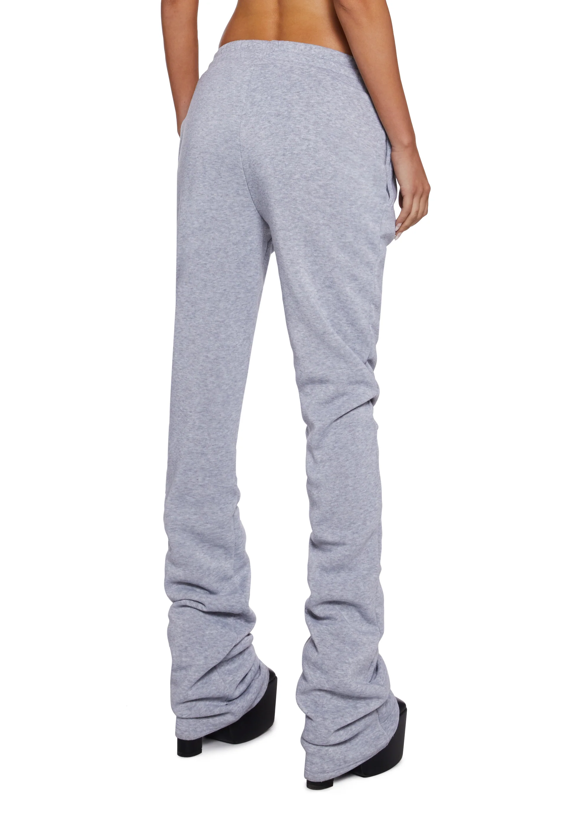 Be On Your Way Fleece Pants - Gray - Image 4