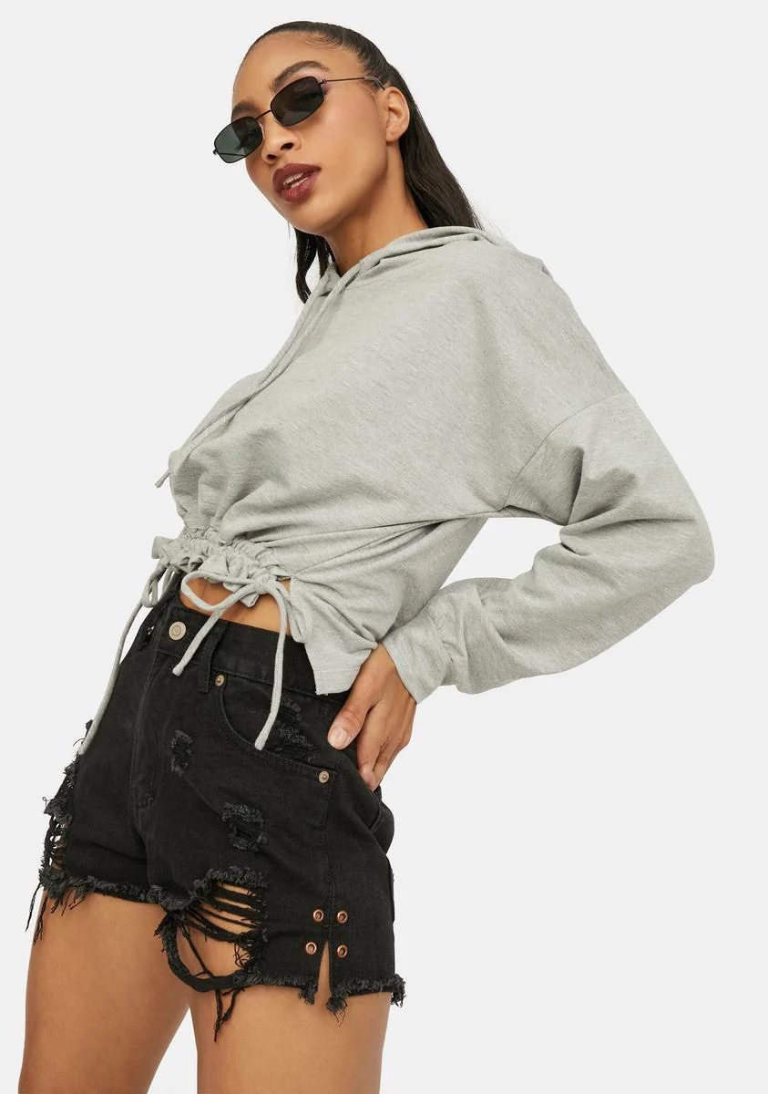 Beach Player Terry Hoodie Top - Image 2