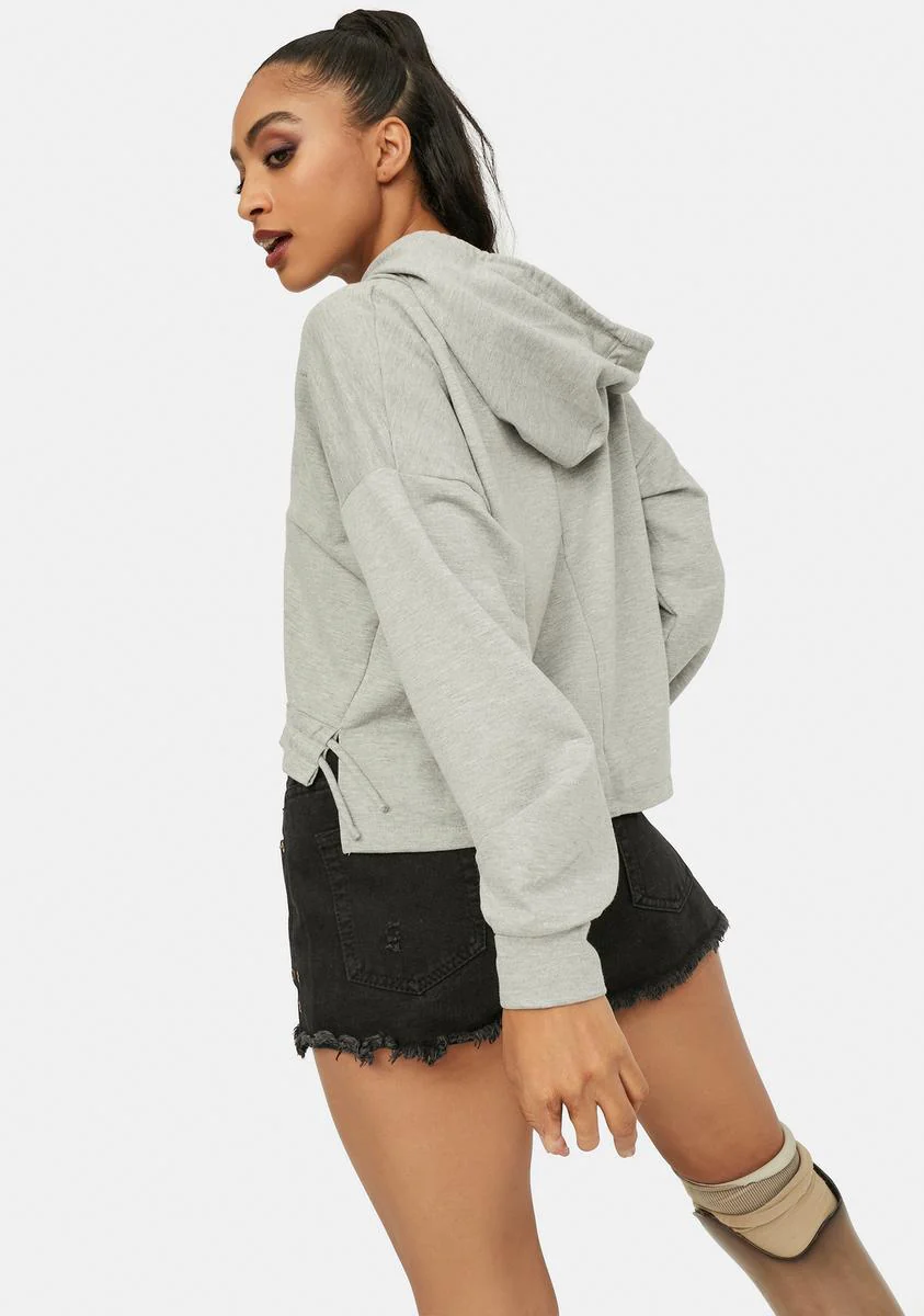 Beach Player Terry Hoodie Top - Image 4