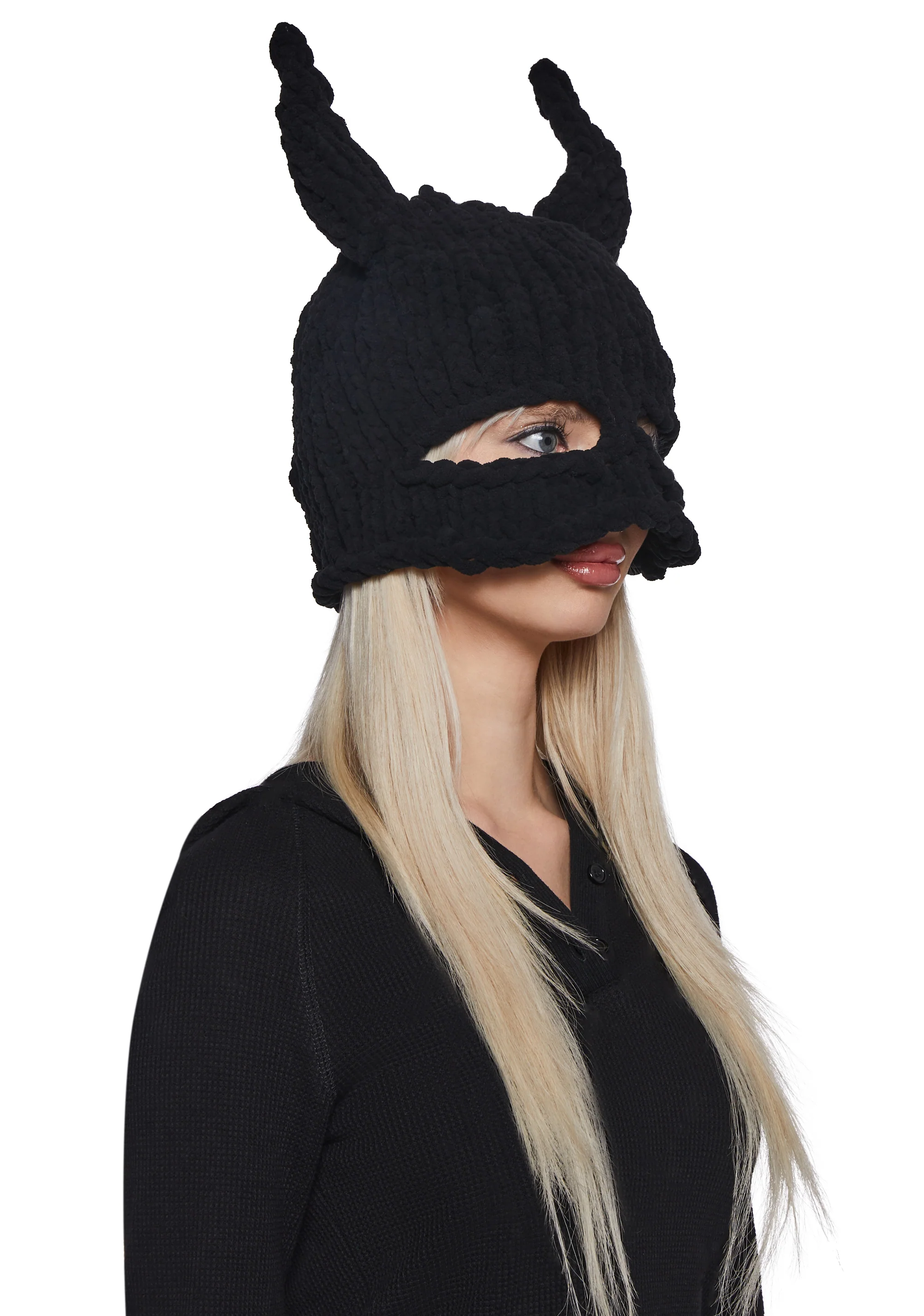 Spooky Winter Knit Beanie - Image 2