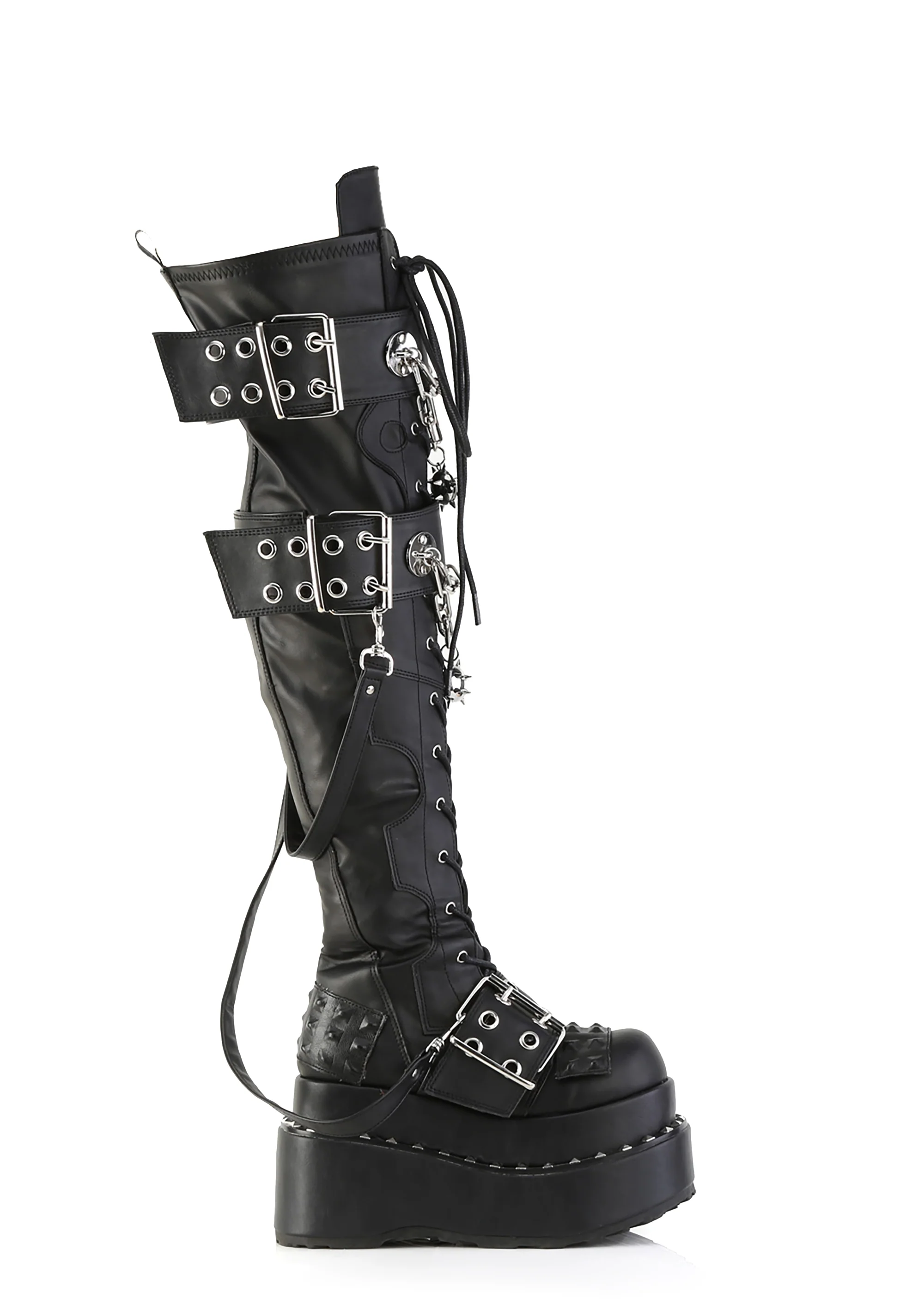 Bear-316 Platofrm Knee High Boots - Image 3
