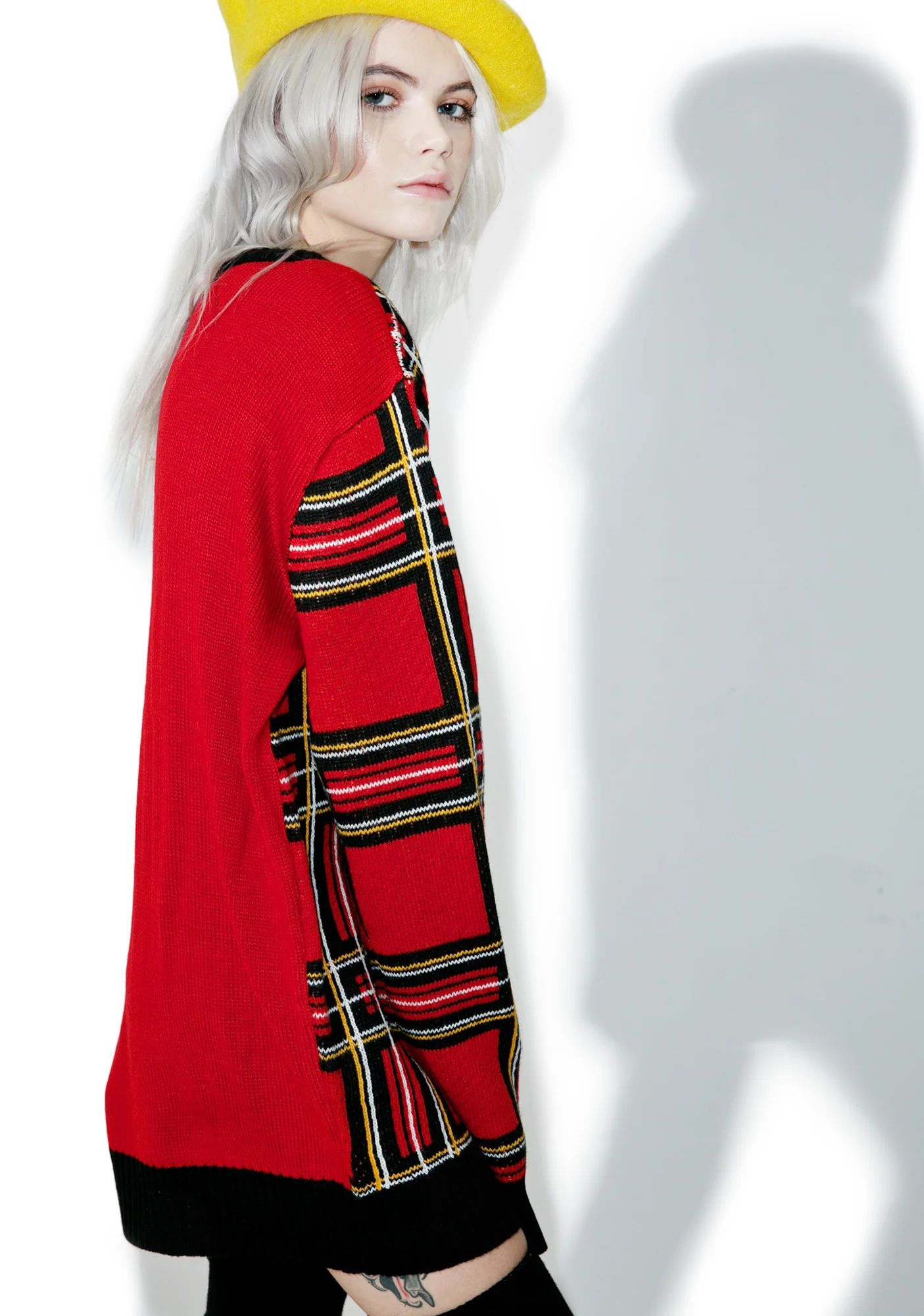 Beastplaid Pullover Sweater - Image 3