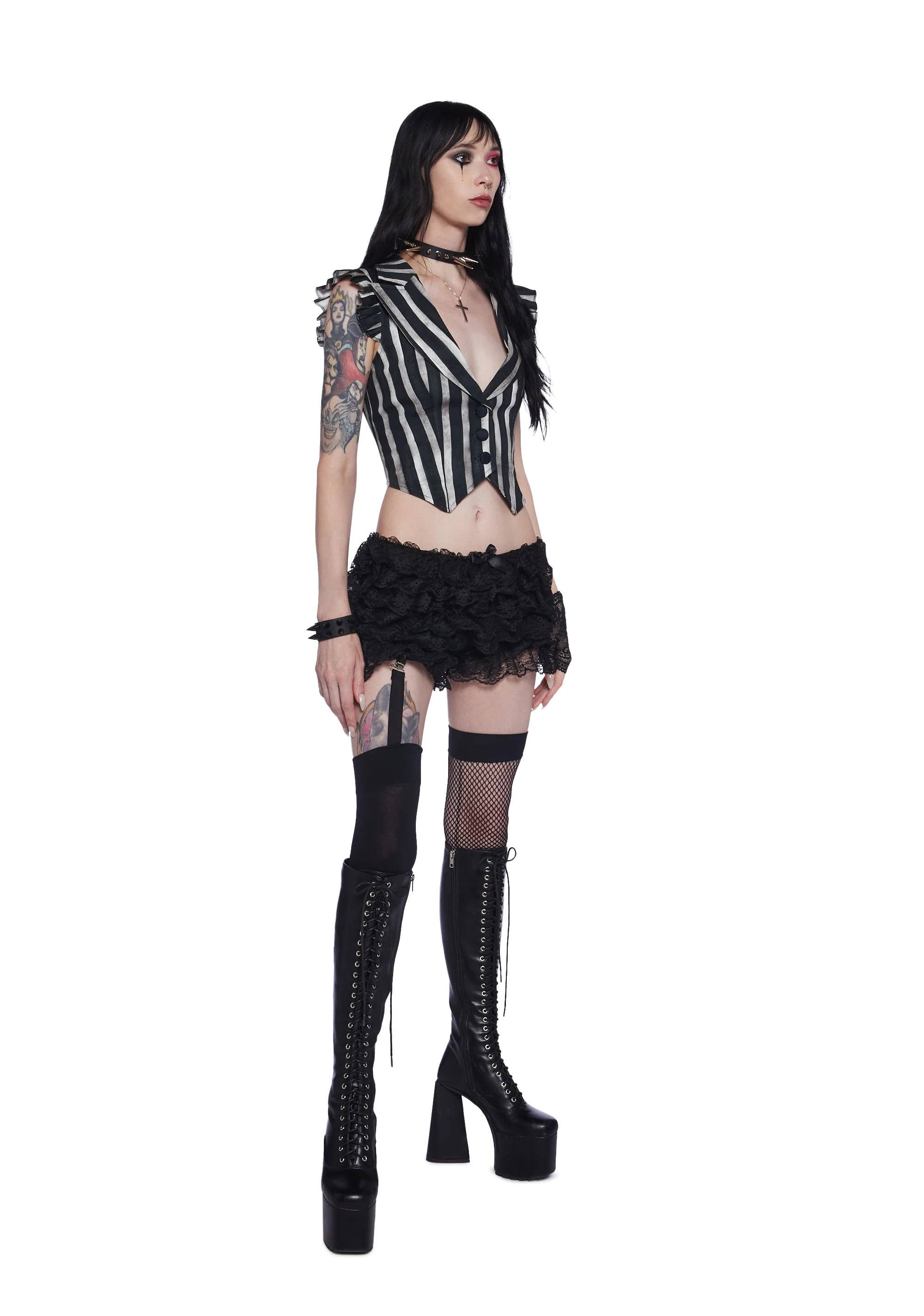 Beautifully Bizarre Twill Vest - Image 2