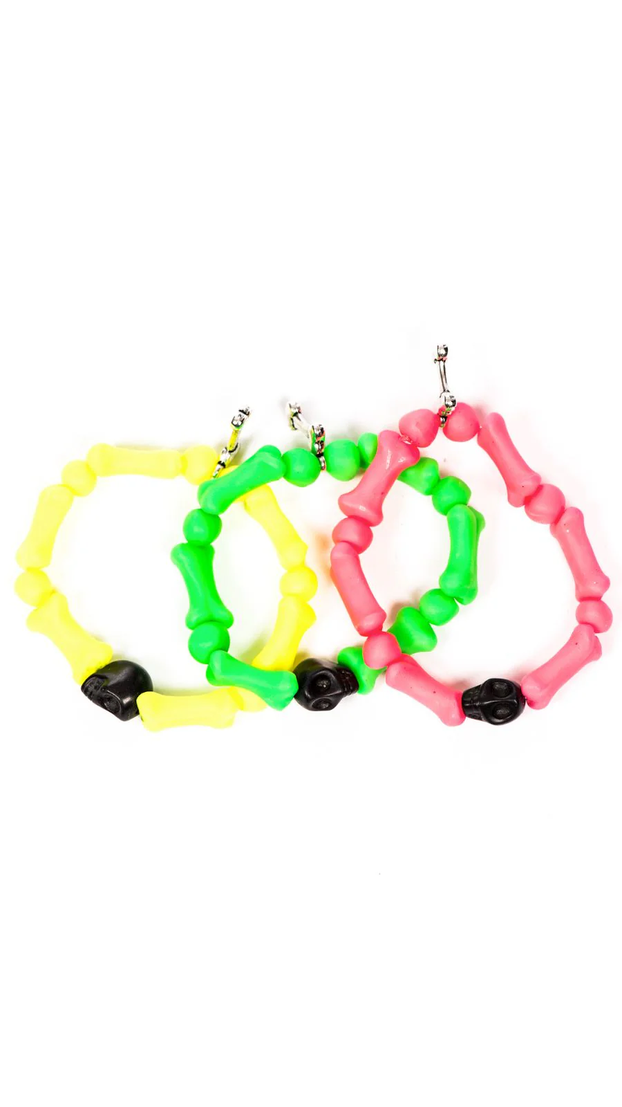 Bedrock Bones Skull Bracelets - Off White - Image 2