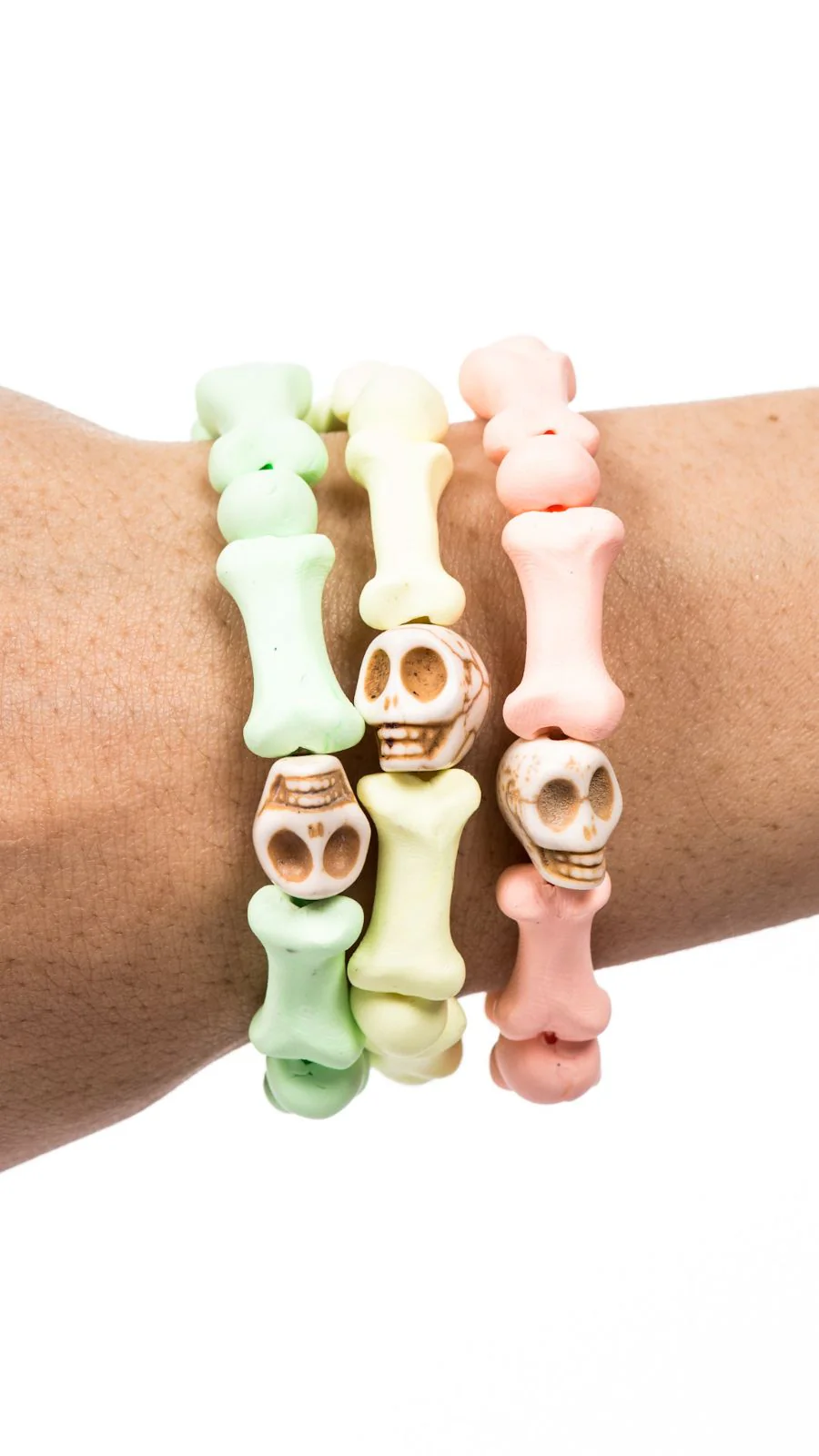 Bedrock Bones Skull Bracelets - Rainbow - Image 11