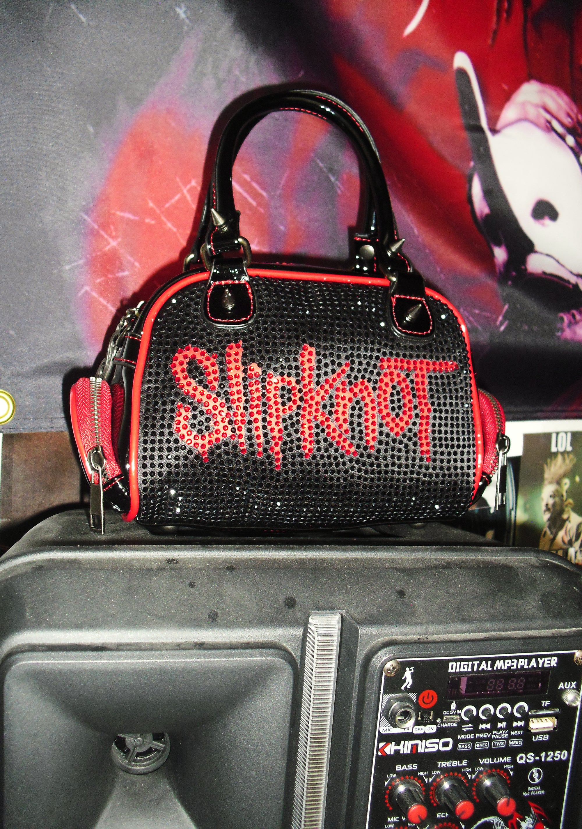 Before I Forget Bowler Bag - Red - Image 7