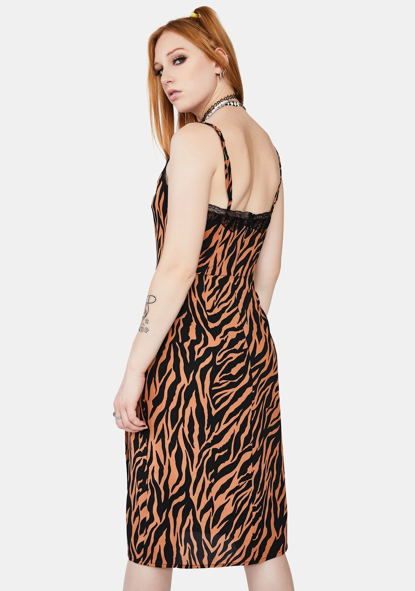 Belina Lace Midi Dress - Image 4