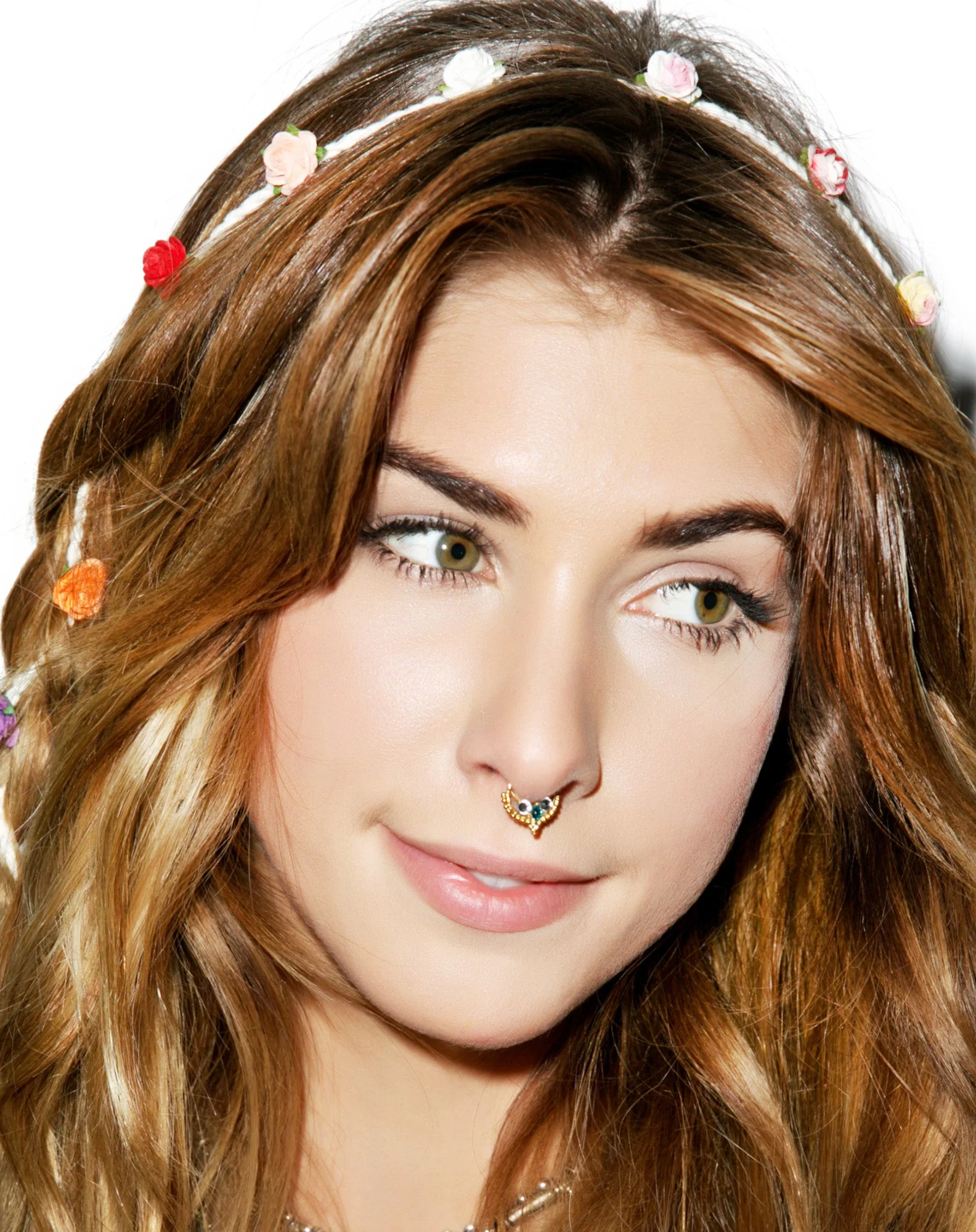 Bella Floral Headband - Purple - Image 17