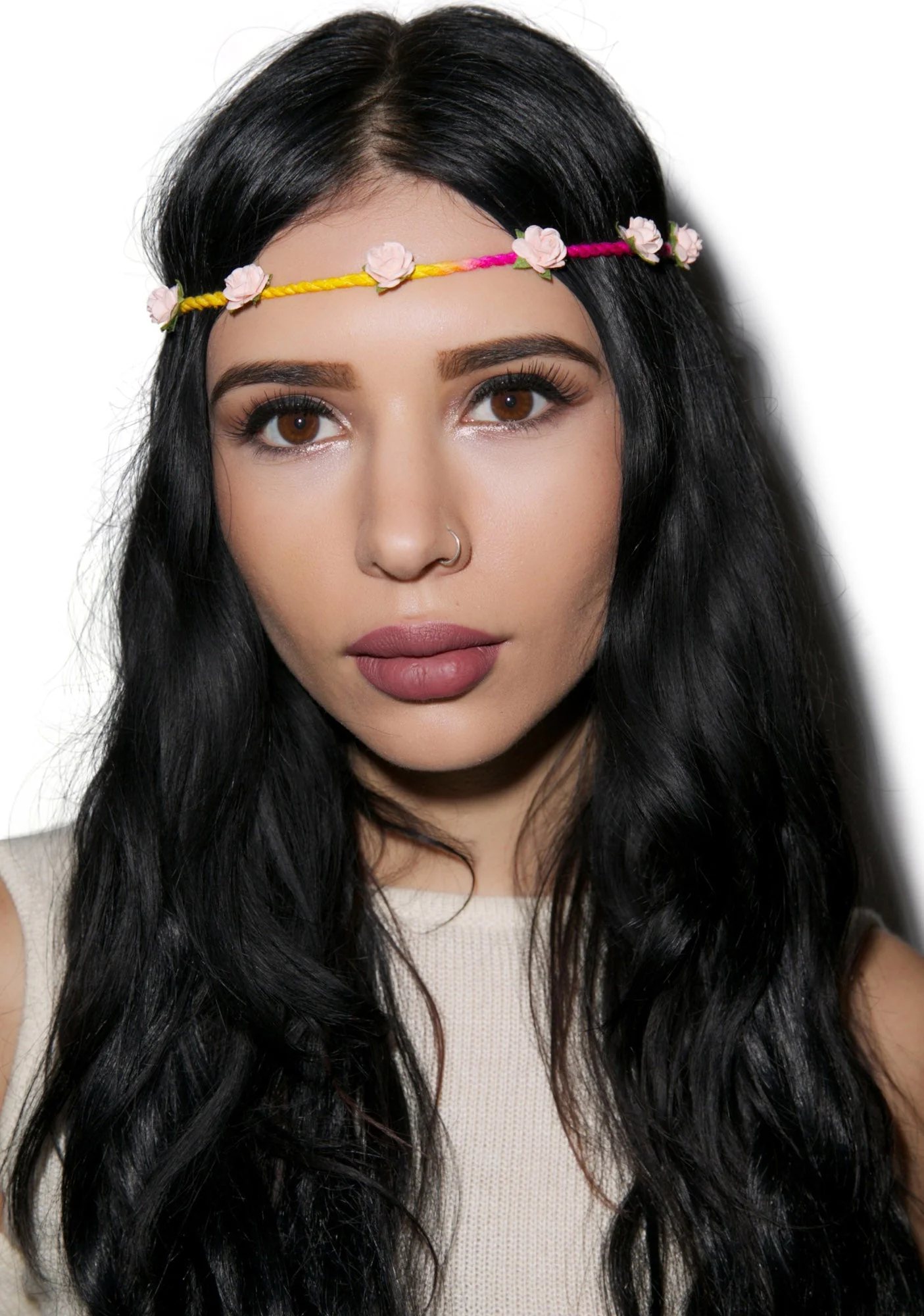 Bella Floral Headband - Purple - Image 26