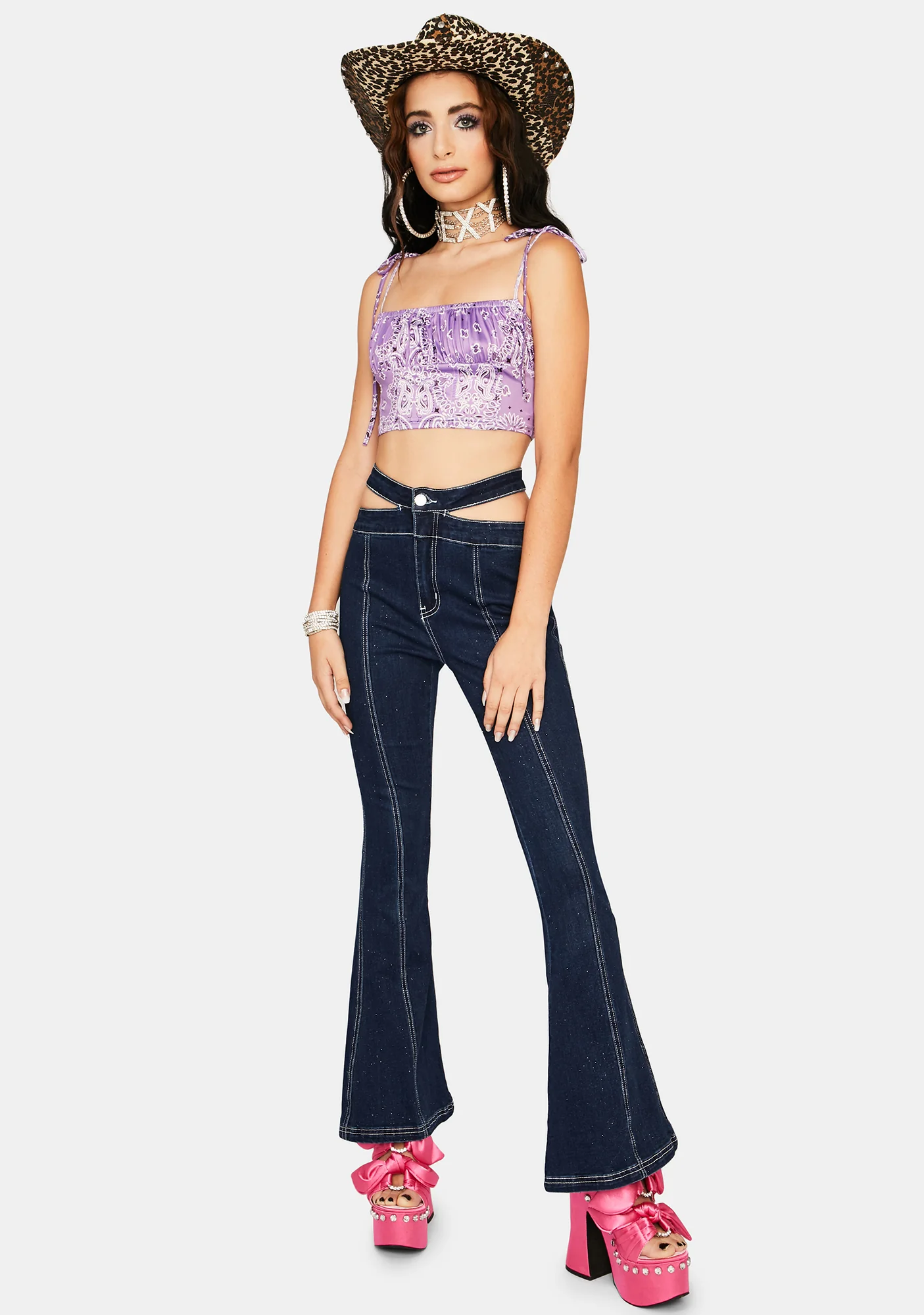 Belles Being Bad Crop Top - Image 3