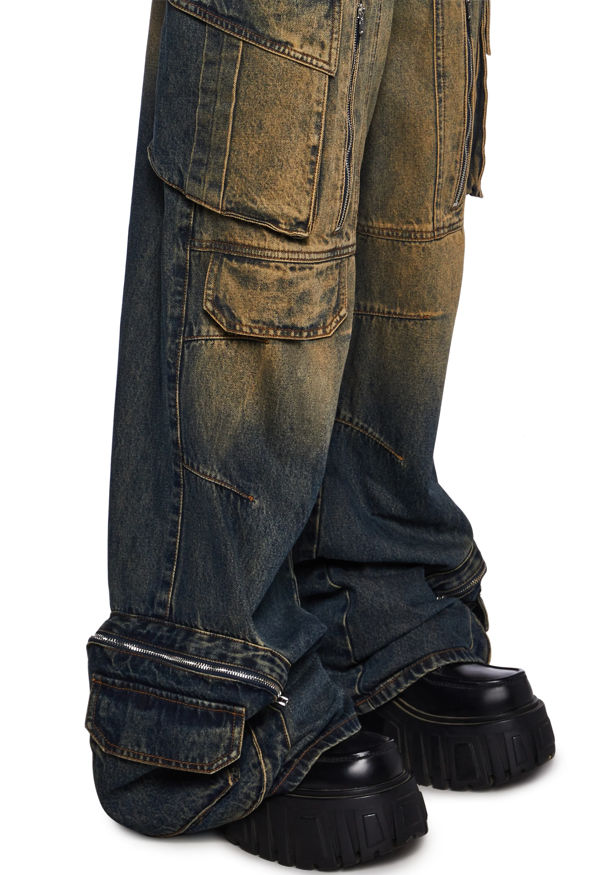 Bending The Rules Cargo Jeans - Image 5