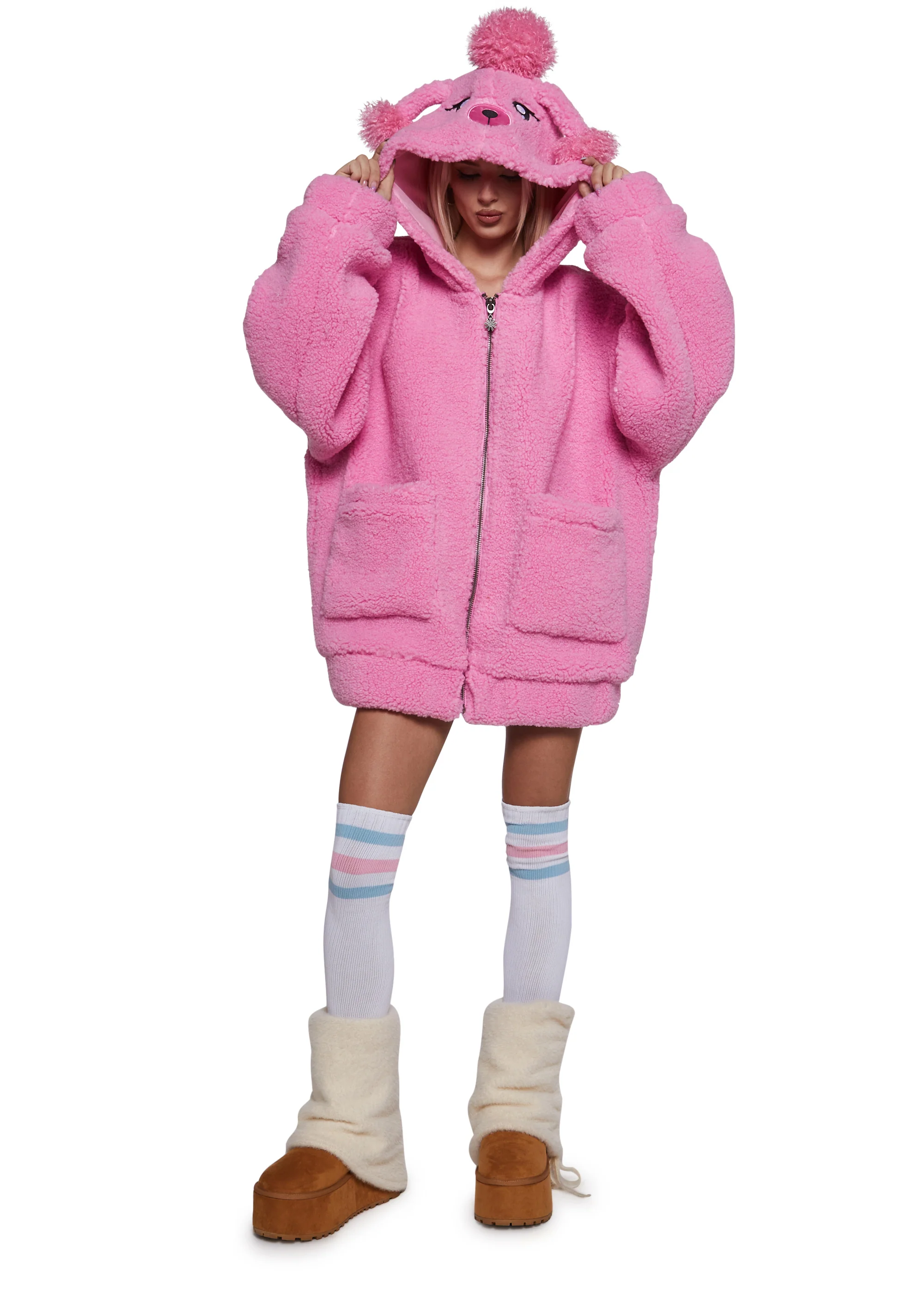 Best In Show Hooded Sherpa Jacket - Image 2