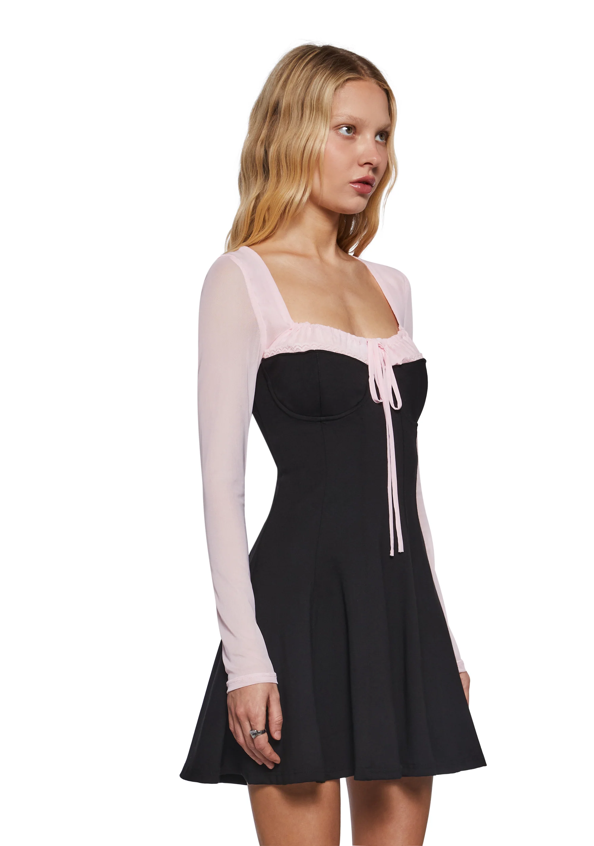 Between Stacks Mini Dress - Image 3