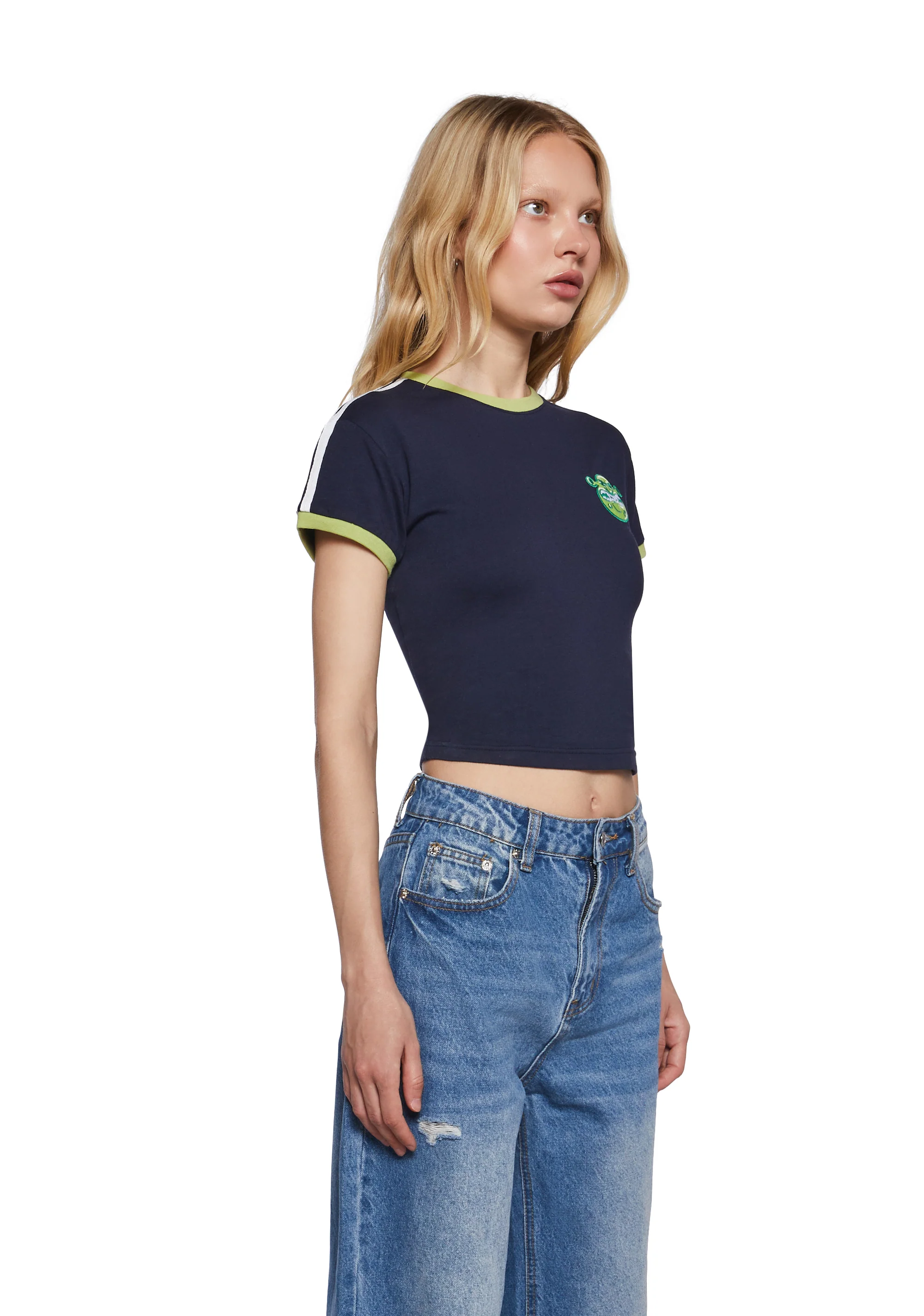 Beware Stare Jersey Tee - Image 3