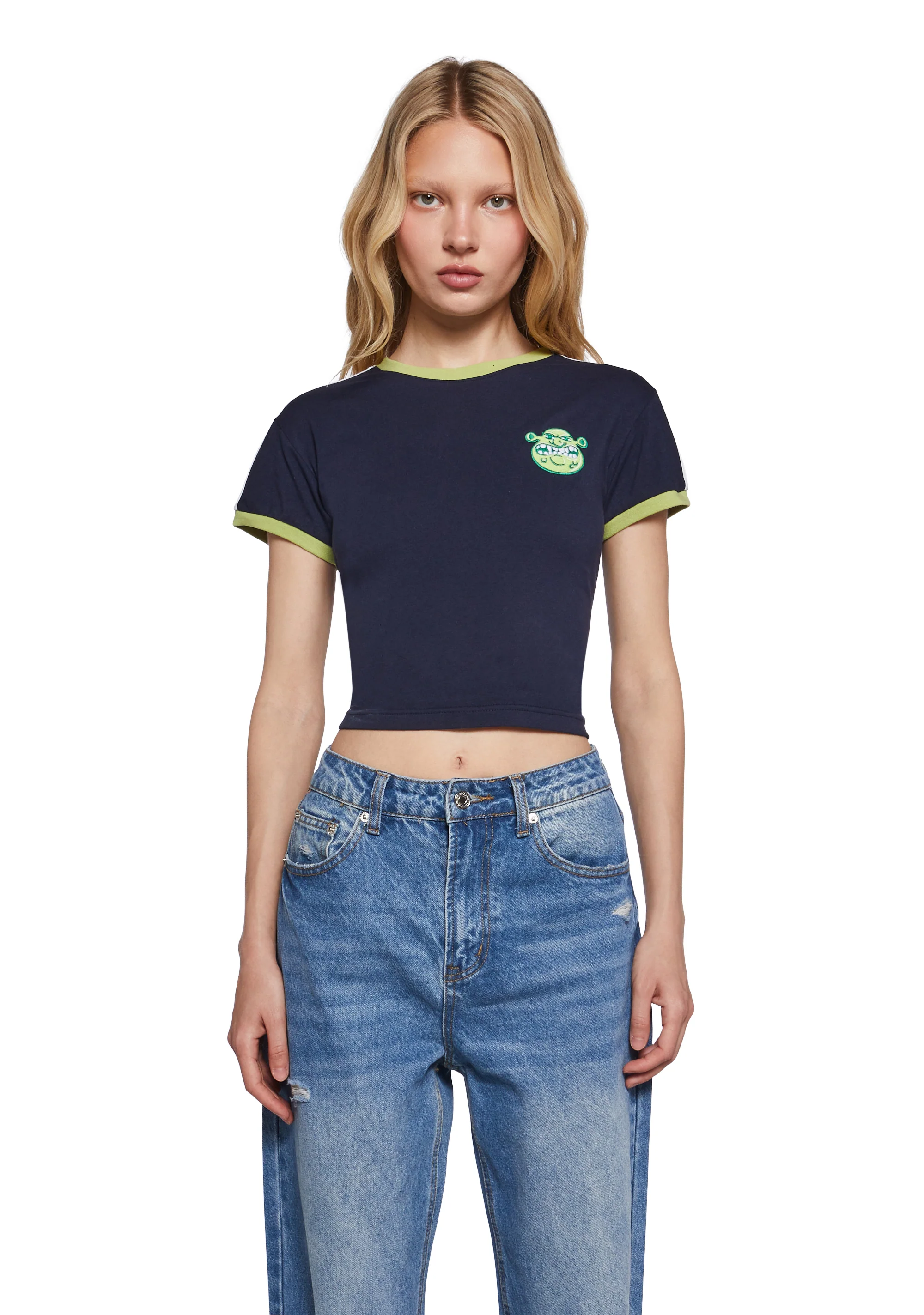 Beware Stare Jersey Tee - Image 5